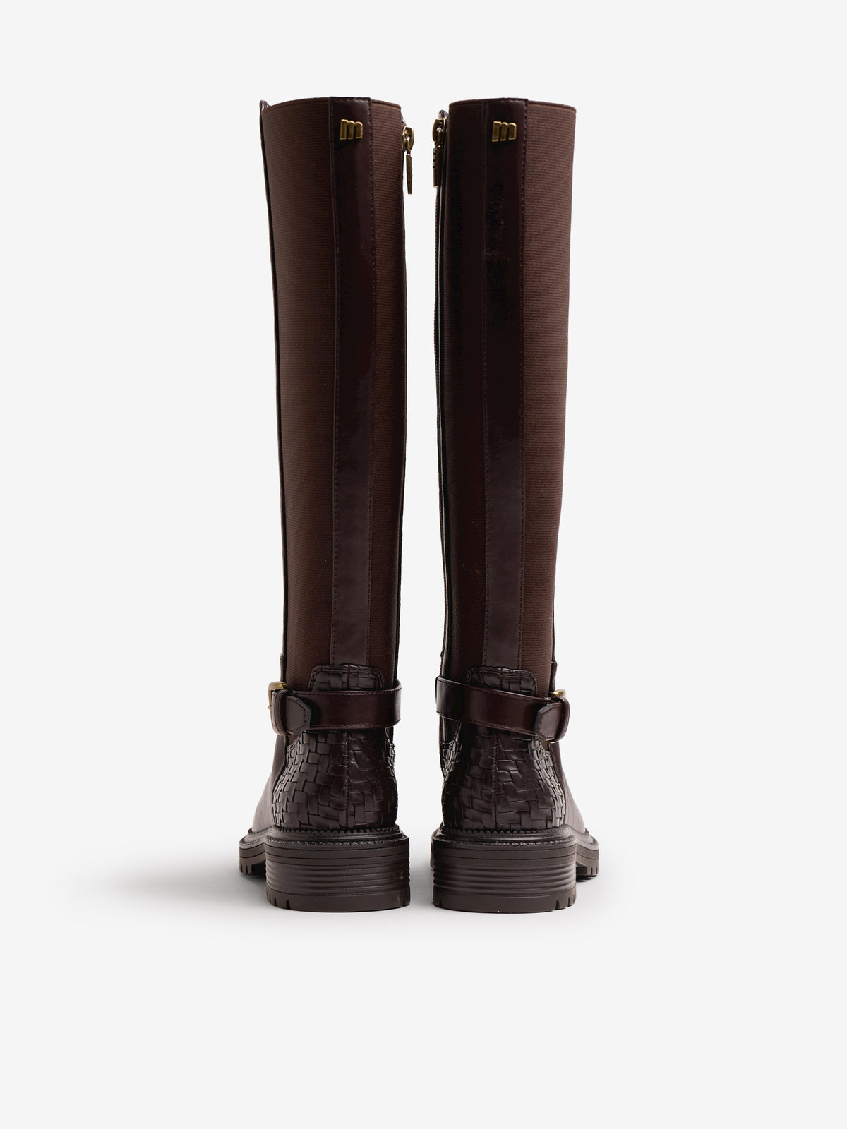 botas planas Mujer Botas marron 03