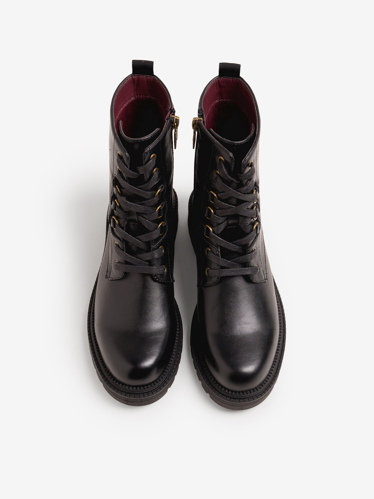 botines planos Mujer Botines negro 02