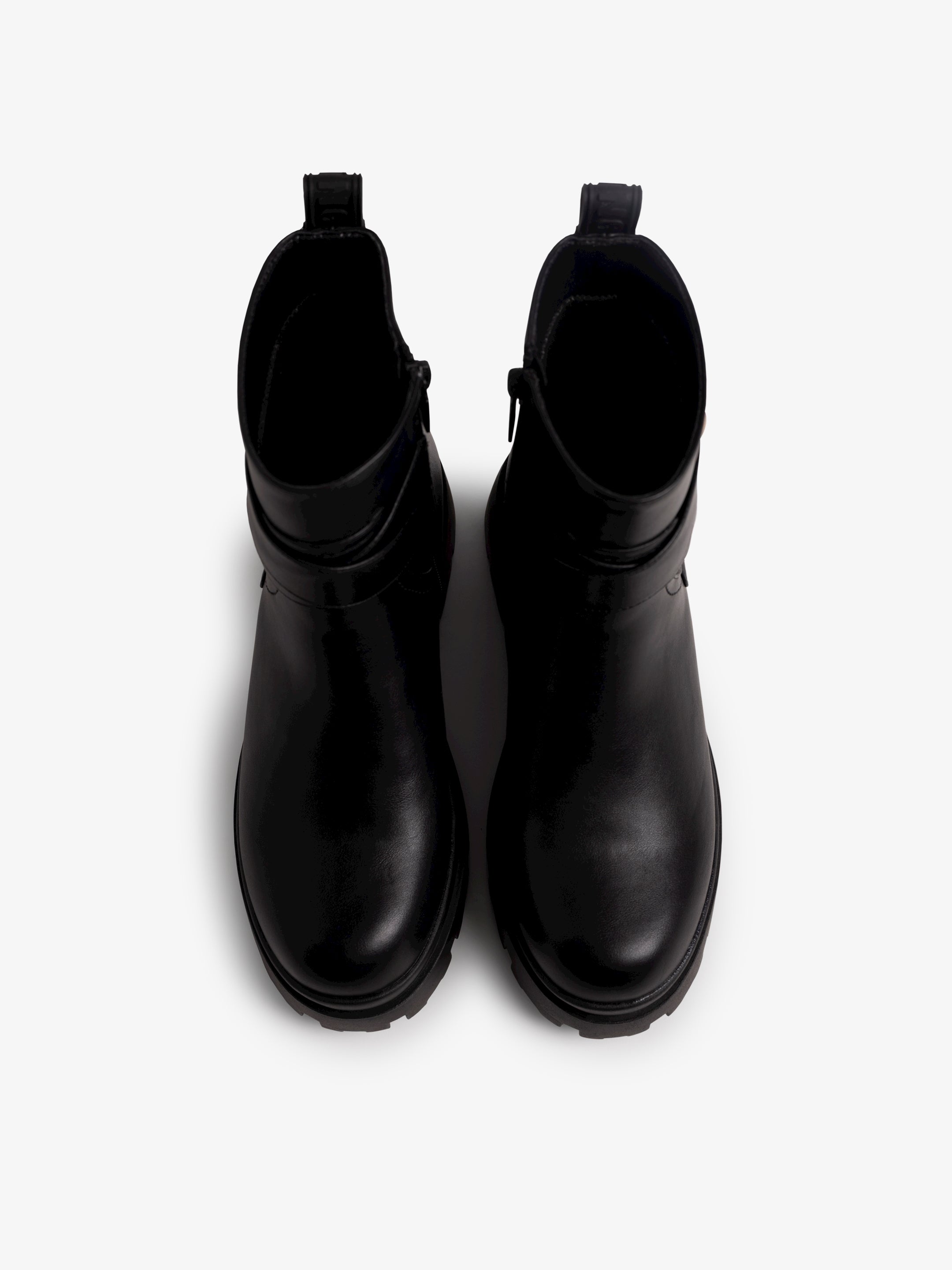 botines planos Mujer Botines negro 02