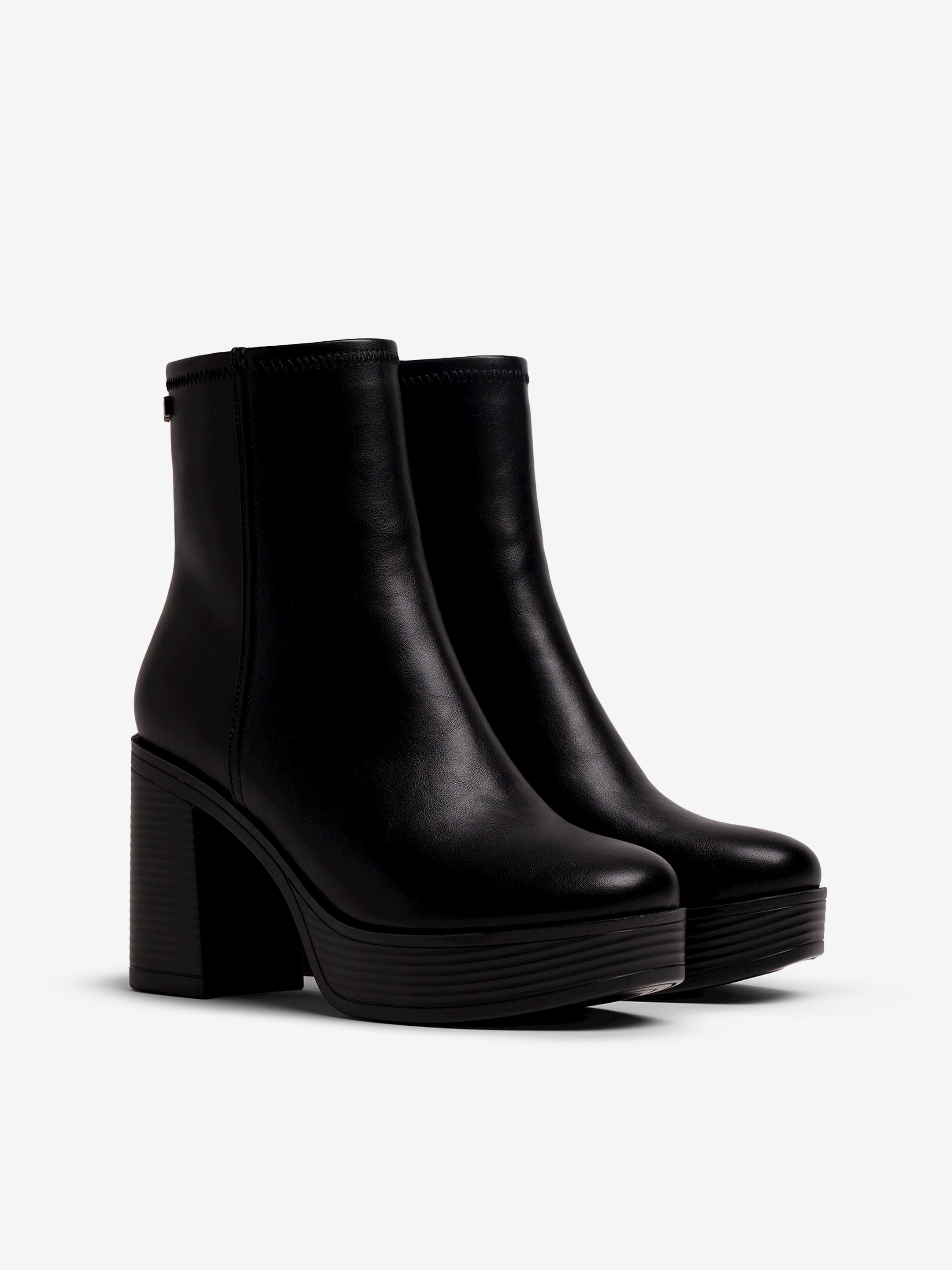 botines de tacón Mujer Botines de tacón negro 05