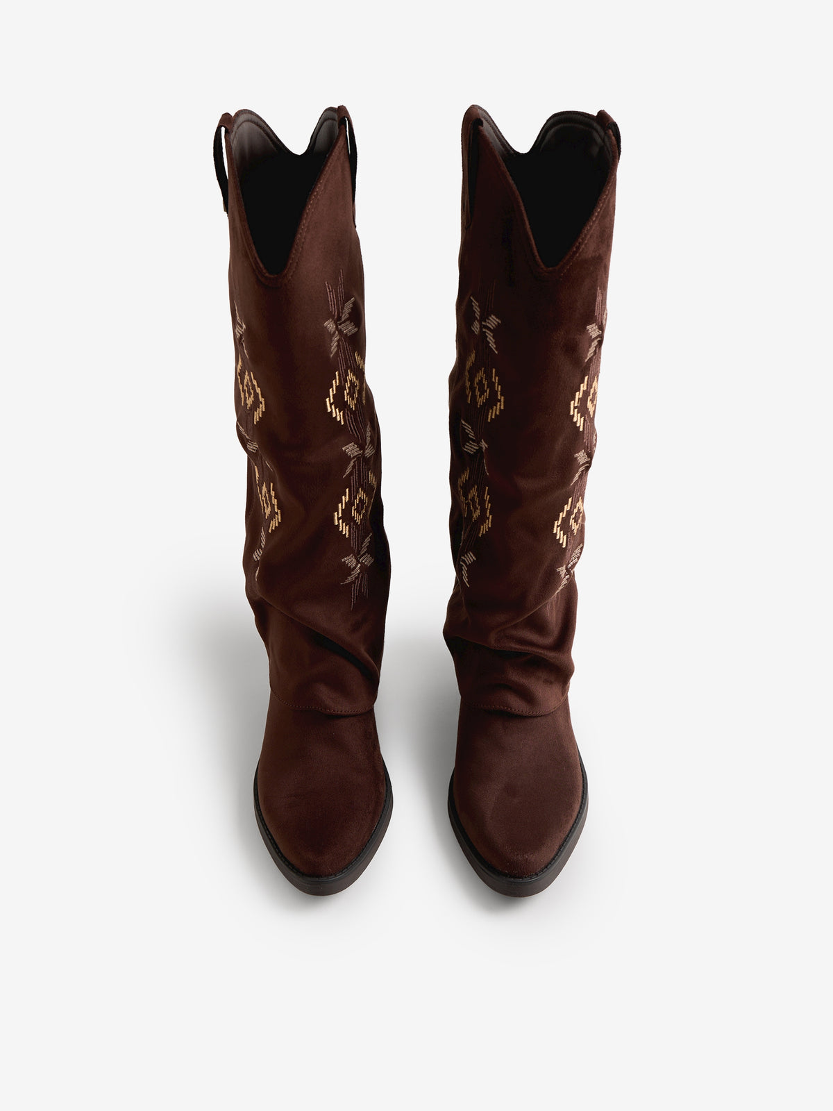 botas de tacón Mujer Botas marron 02