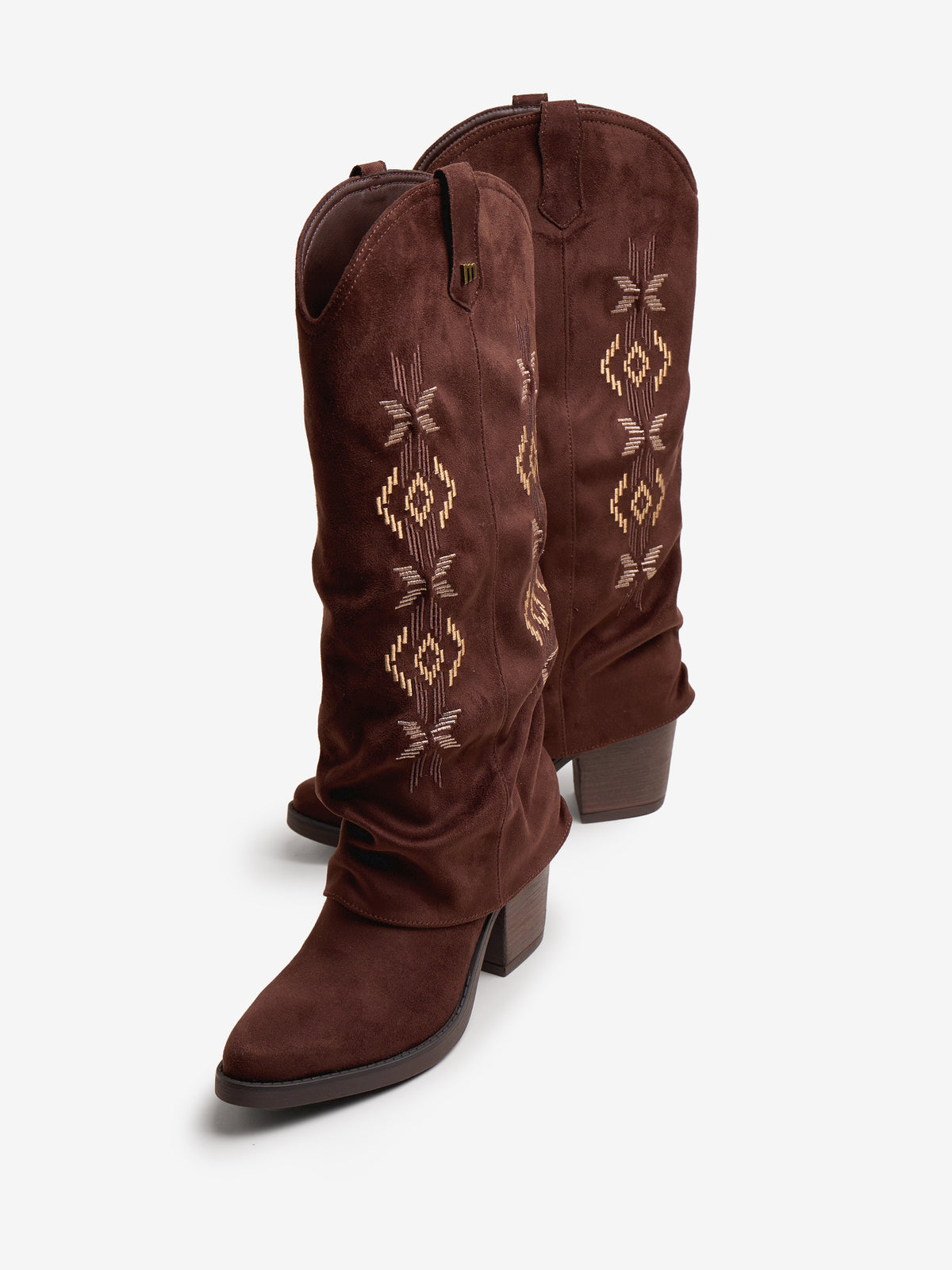 botas de tacón Mujer Botas marron 04