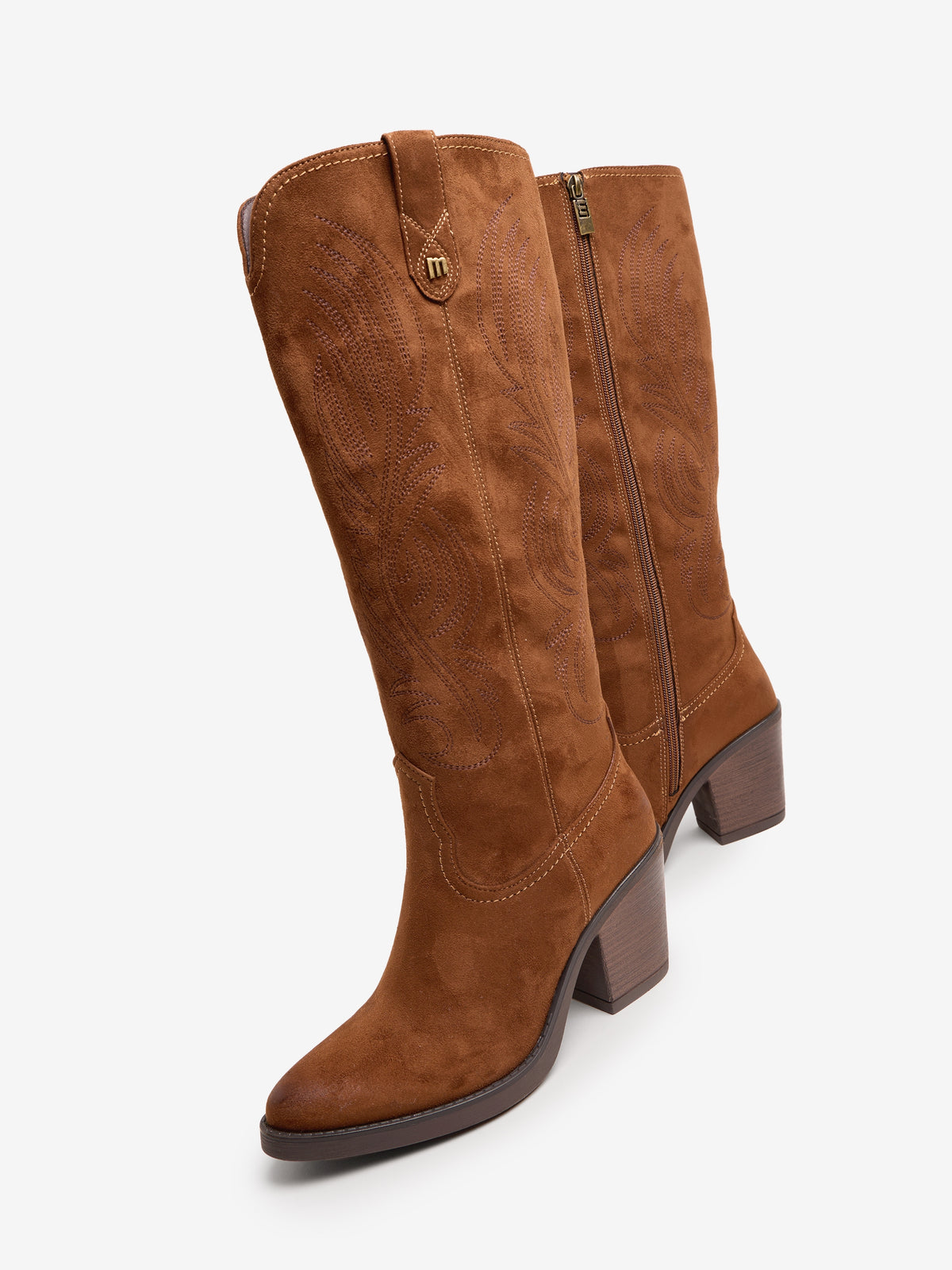 botas de tacón Mujer Botas marron 04