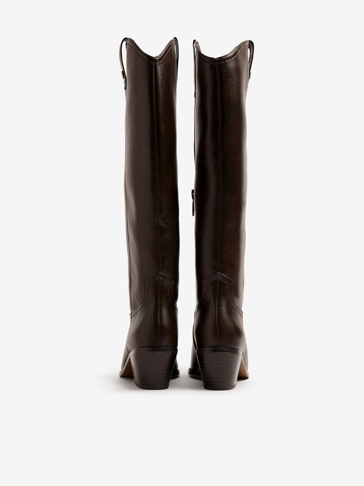 botas planas Mujer Botas marron 03