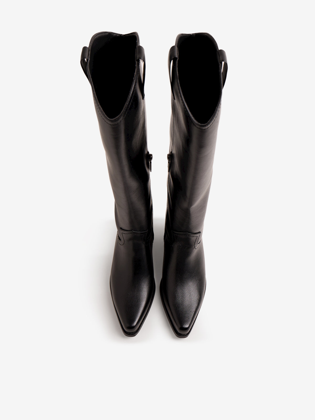 botas planas Mujer Botas negro 02