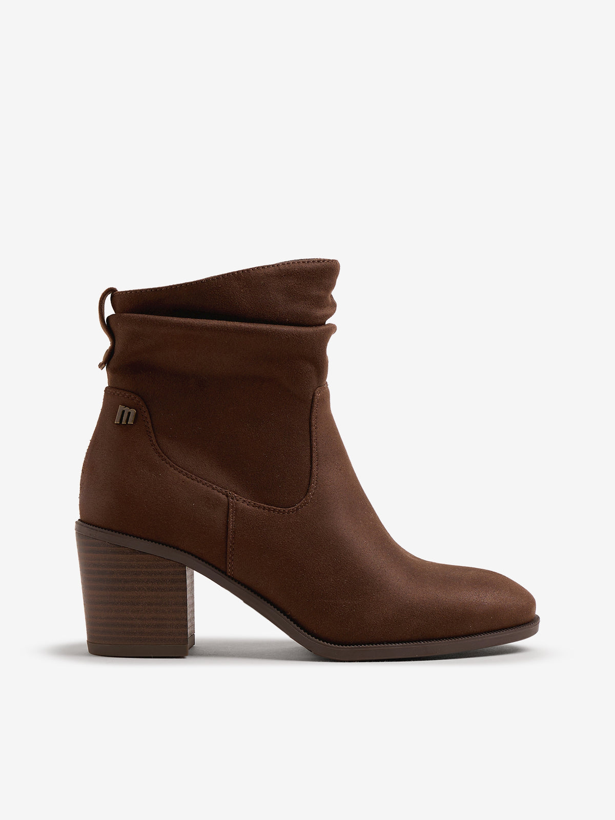 botines de tacón Mujer Botines marron 01