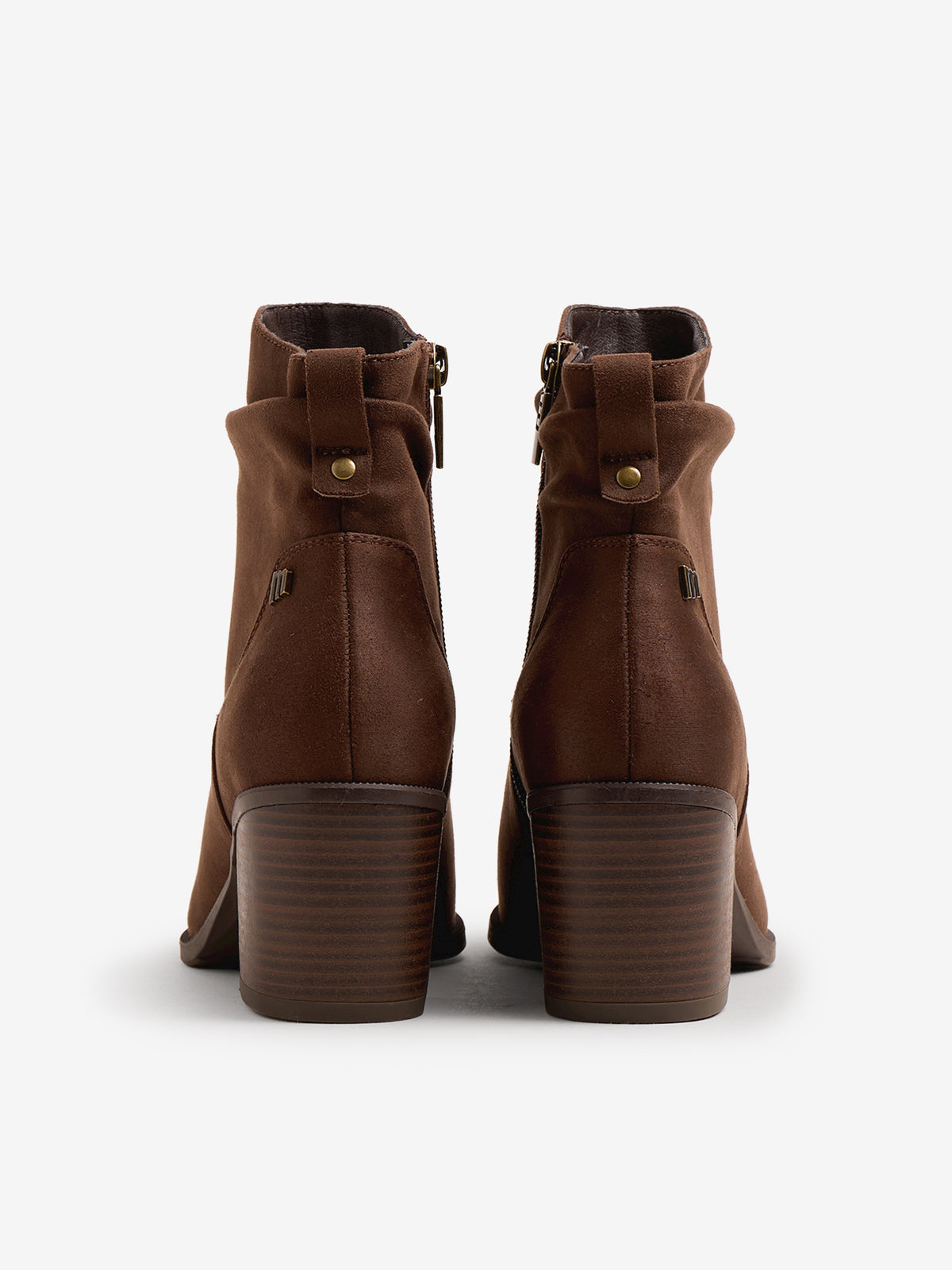 botines de tacón Mujer Botines marron 03
