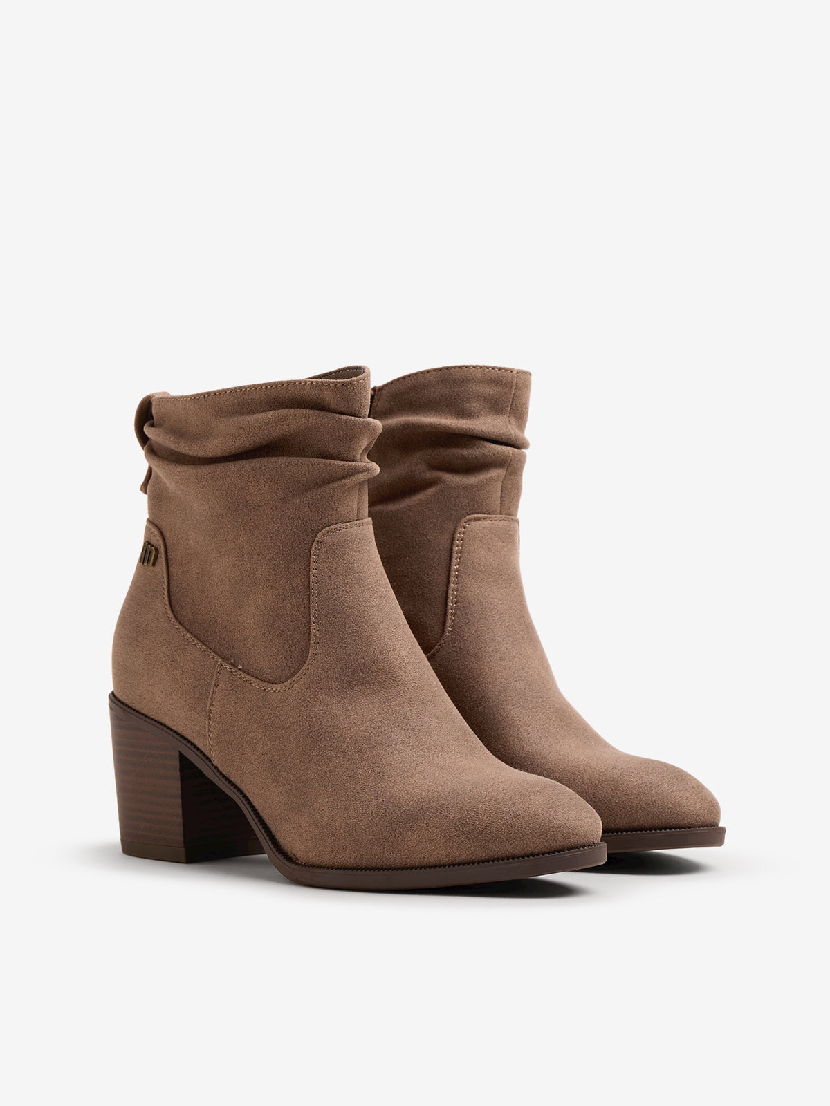 botines de tacón Mujer Botines marron 05