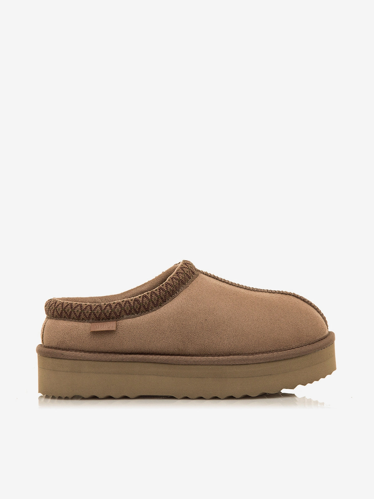 zapatos planos Mujer Zuecos para mujer marron 01