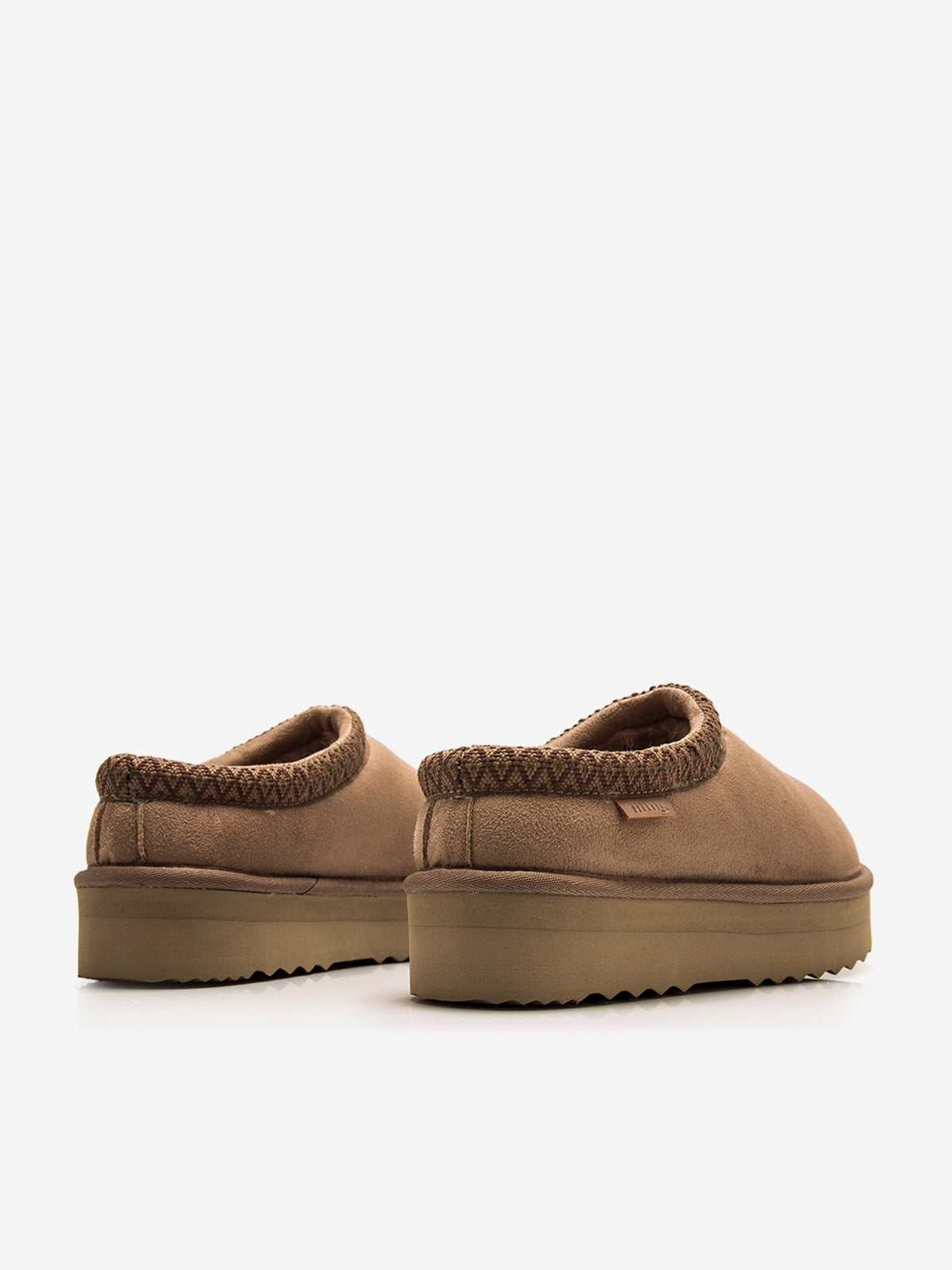 zapatos planos Mujer Zuecos para mujer marron 07