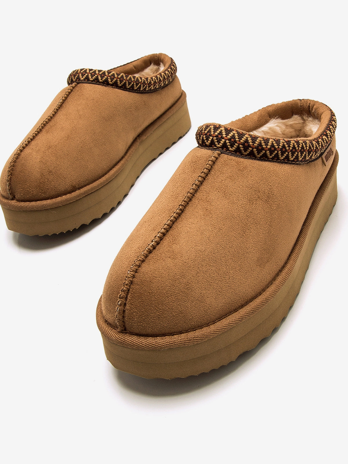 zapatos planos Mujer Zuecos para mujer marron 06