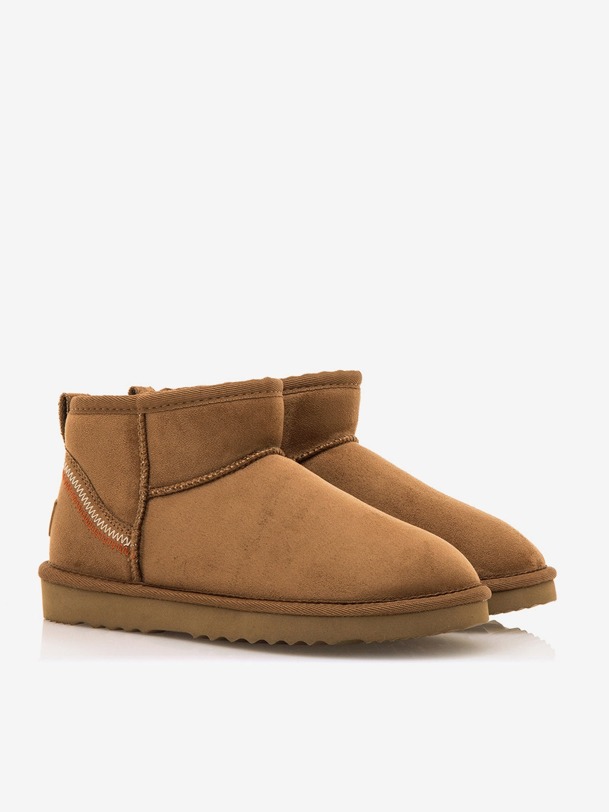 botines planos Mujer Botines apreski marron 05