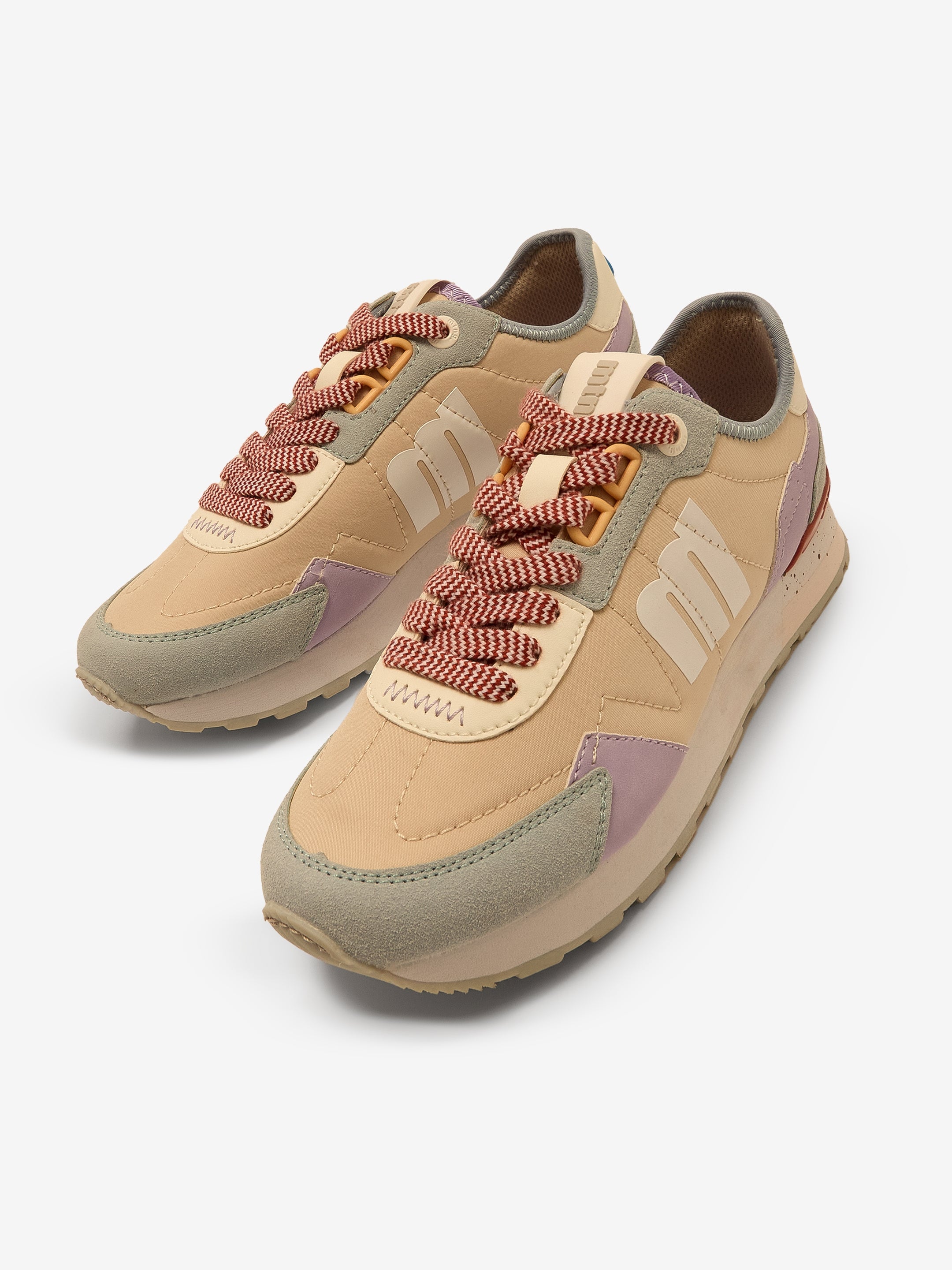 zapatillas Mujer Deportivas beige 04