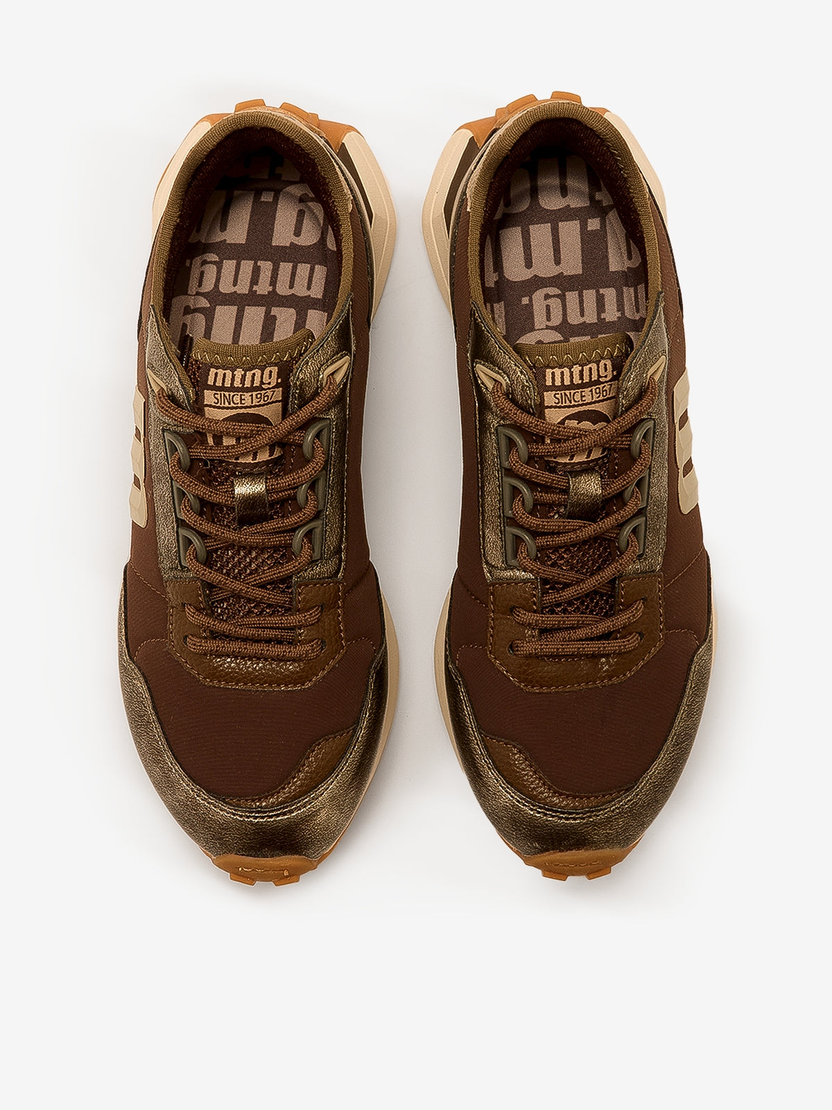 zapatillas Mujer Deportivas de Mujer marron 02
