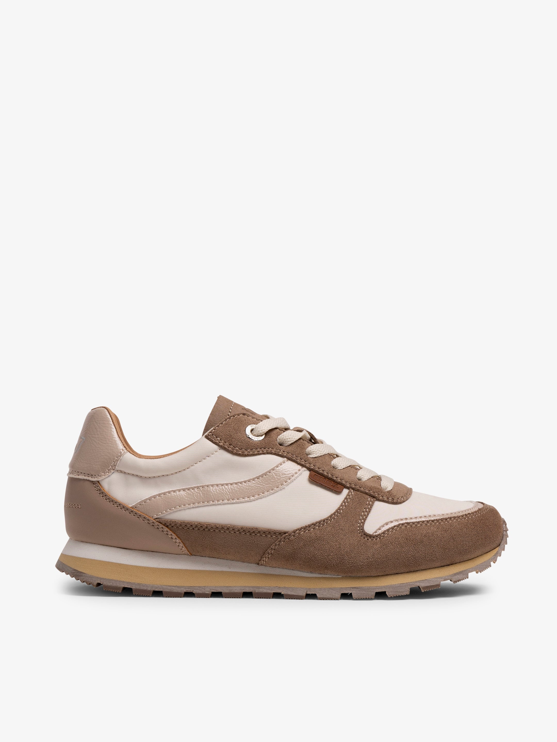 zapatillas Mujer Deportivas de Mujer beige 01