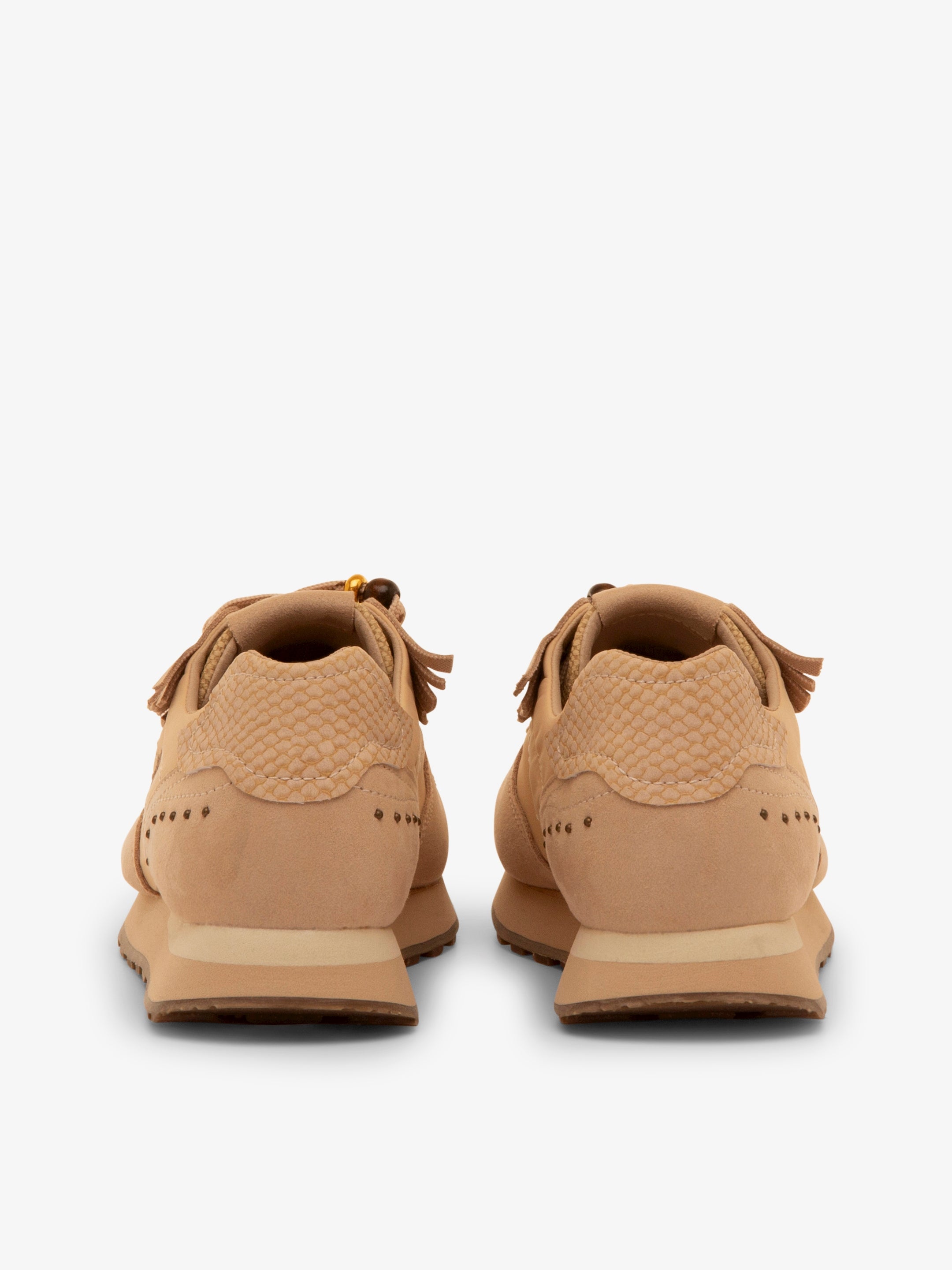 zapatillas Mujer Deportivas de Mujer beige 03