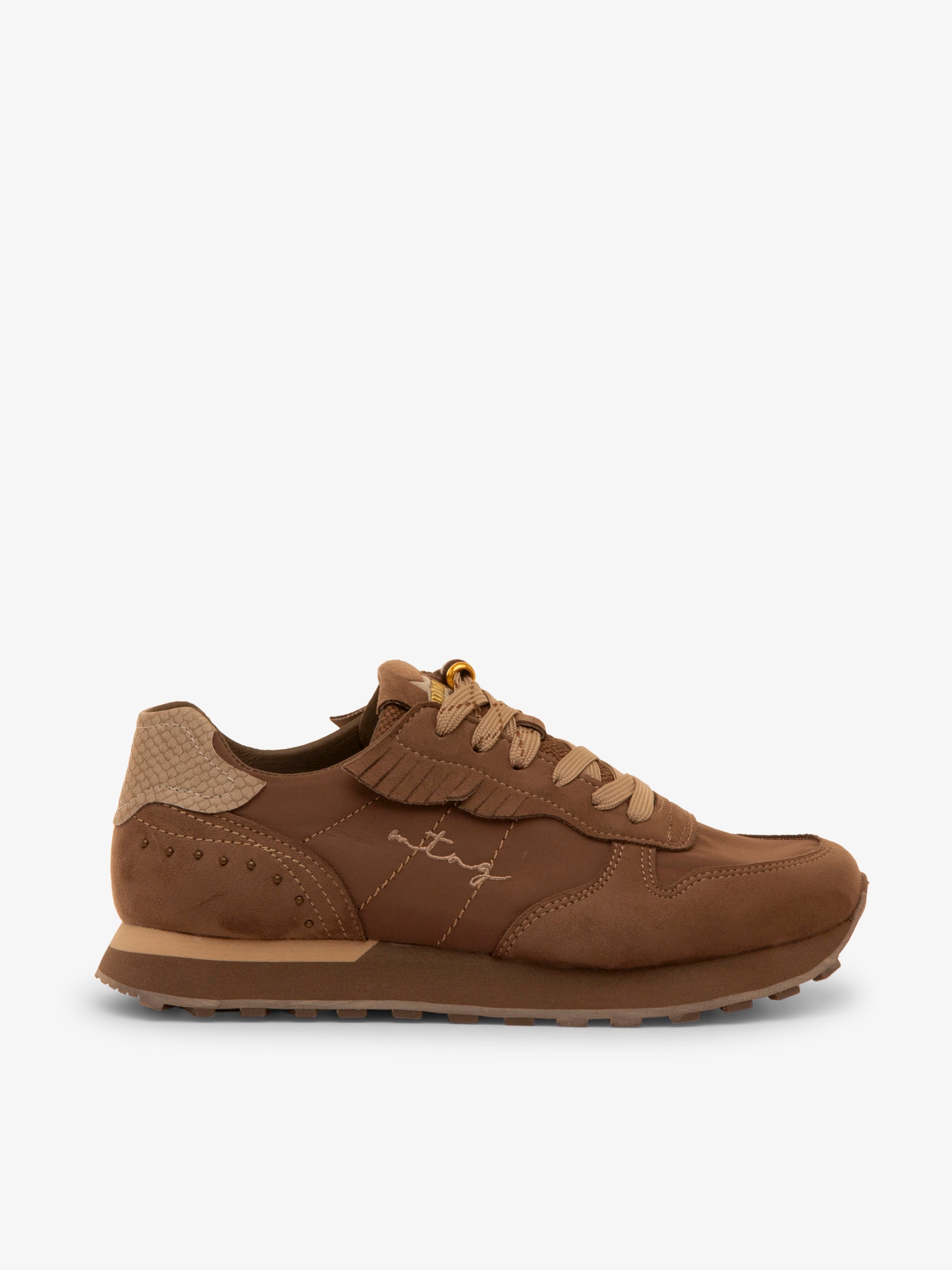 zapatillas Mujer Deportivas de Mujer marron 01