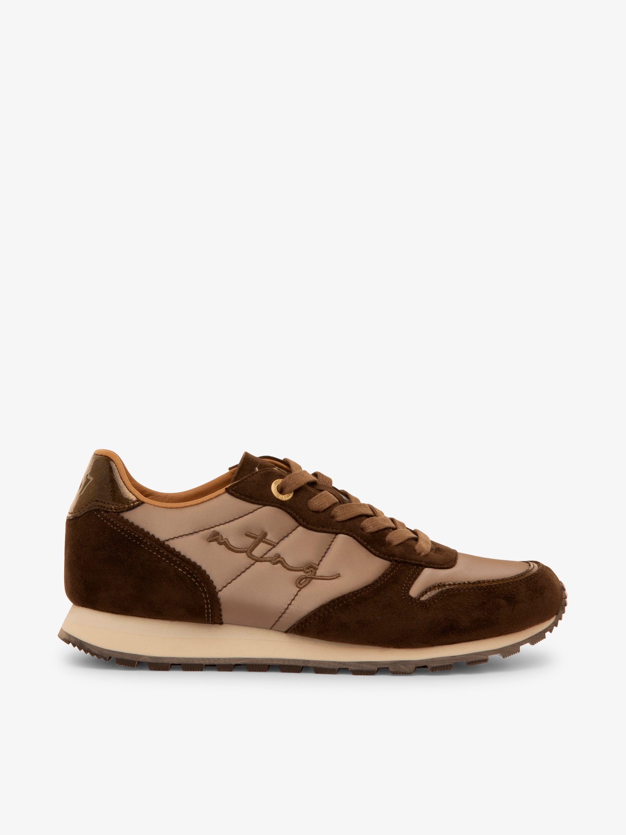 zapatillas Mujer Deportivas de Mujer marron 01