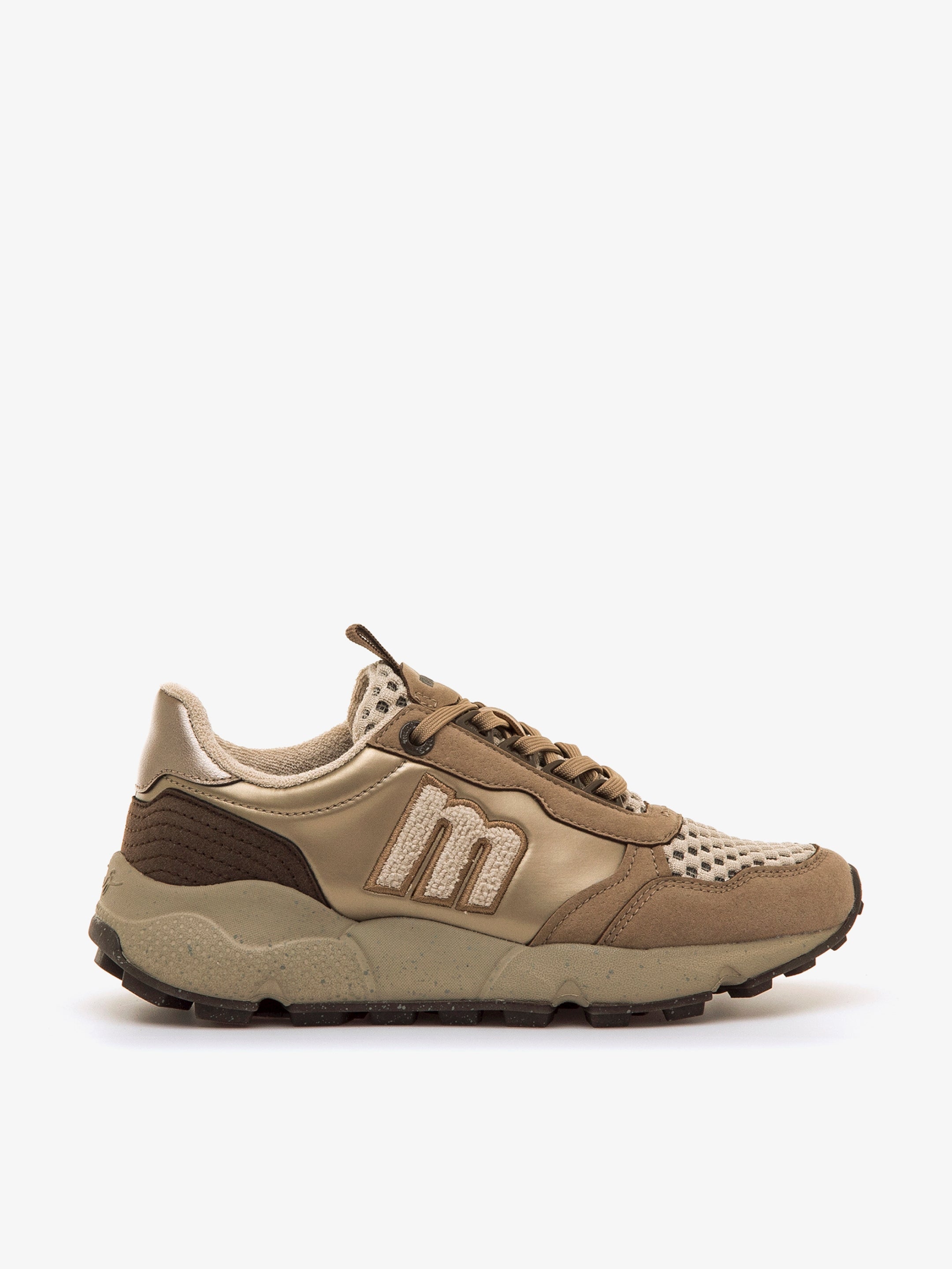 zapatillas Mujer Depotivas beige 01