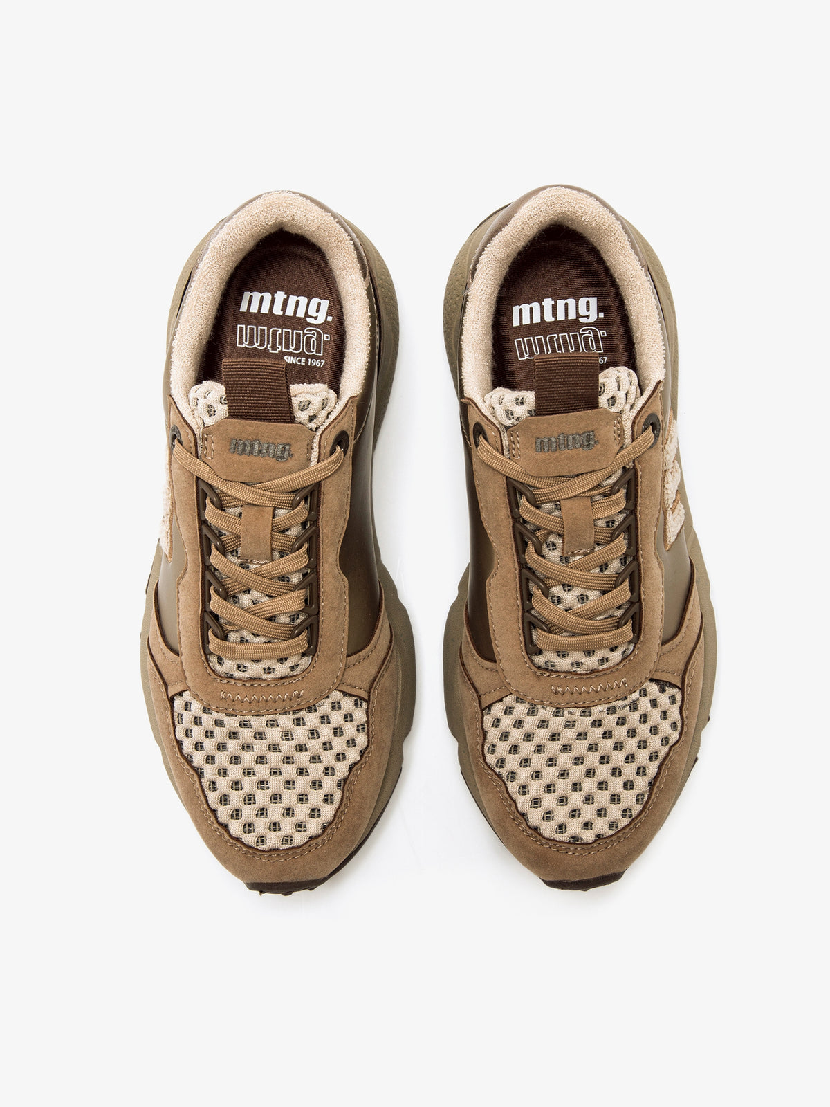 zapatillas Mujer Depotivas beige 02