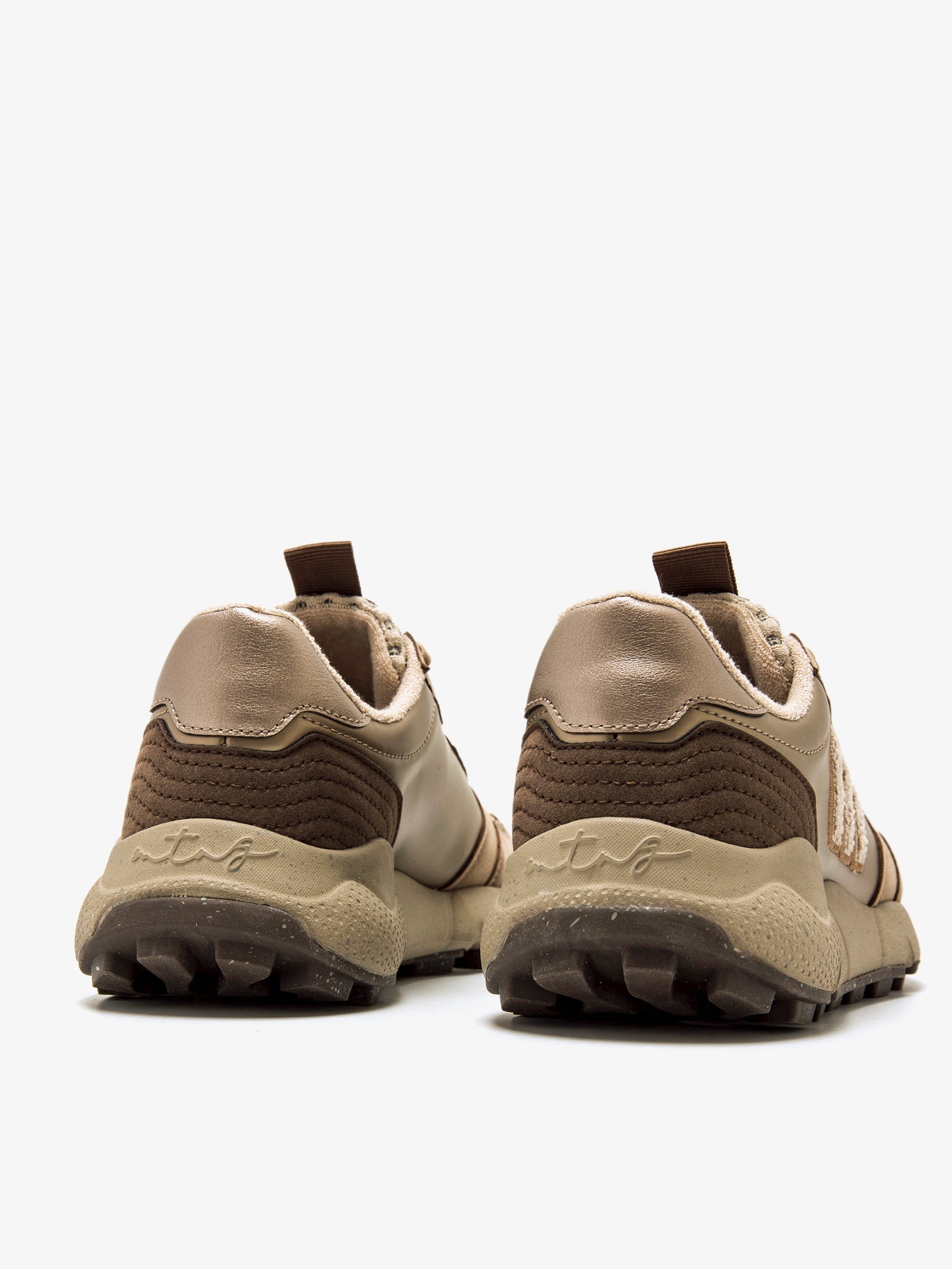 zapatillas Mujer Depotivas beige 03