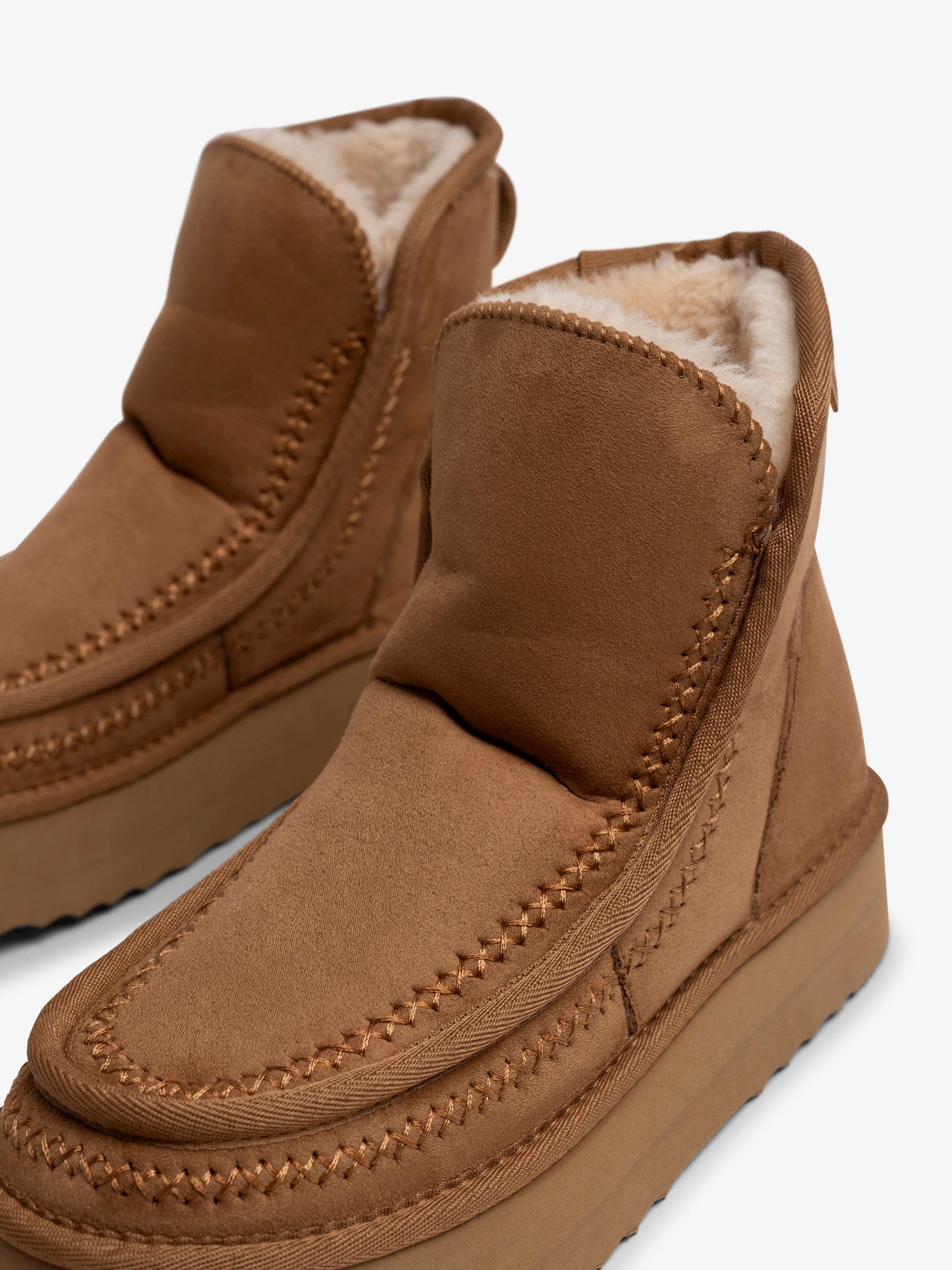 botines planos Mujer Botines marron 04