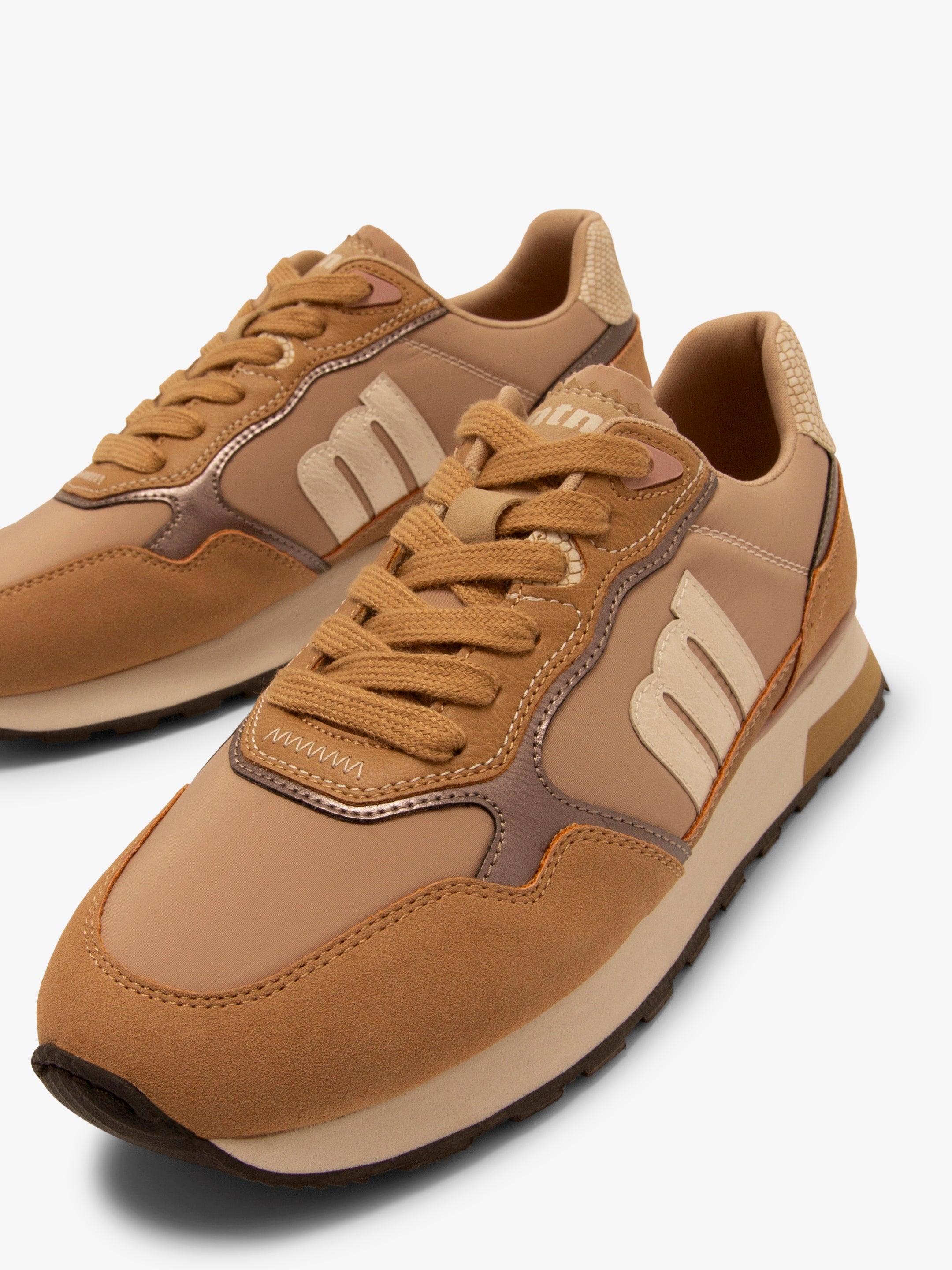zapatillas Mujer Deportivas de Mujer beige 04