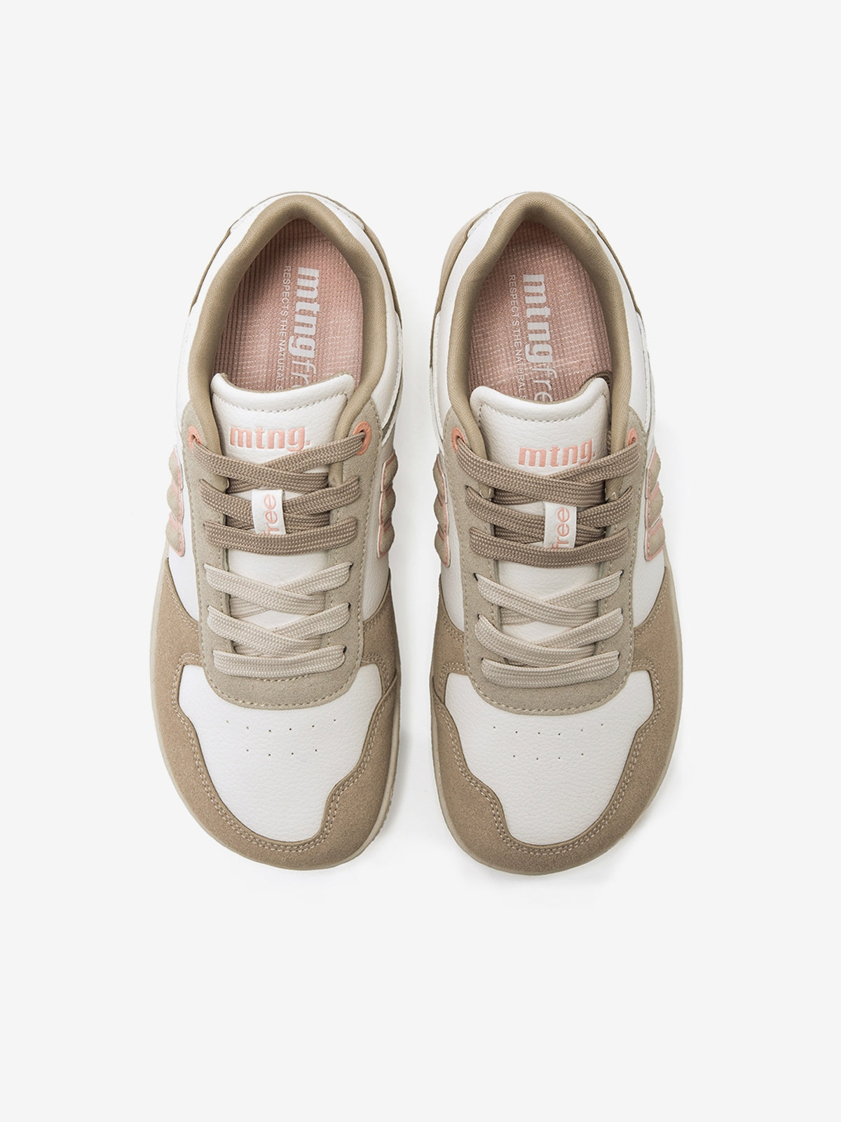 zapatillas Mujer Deportivas de Mujer beige 02