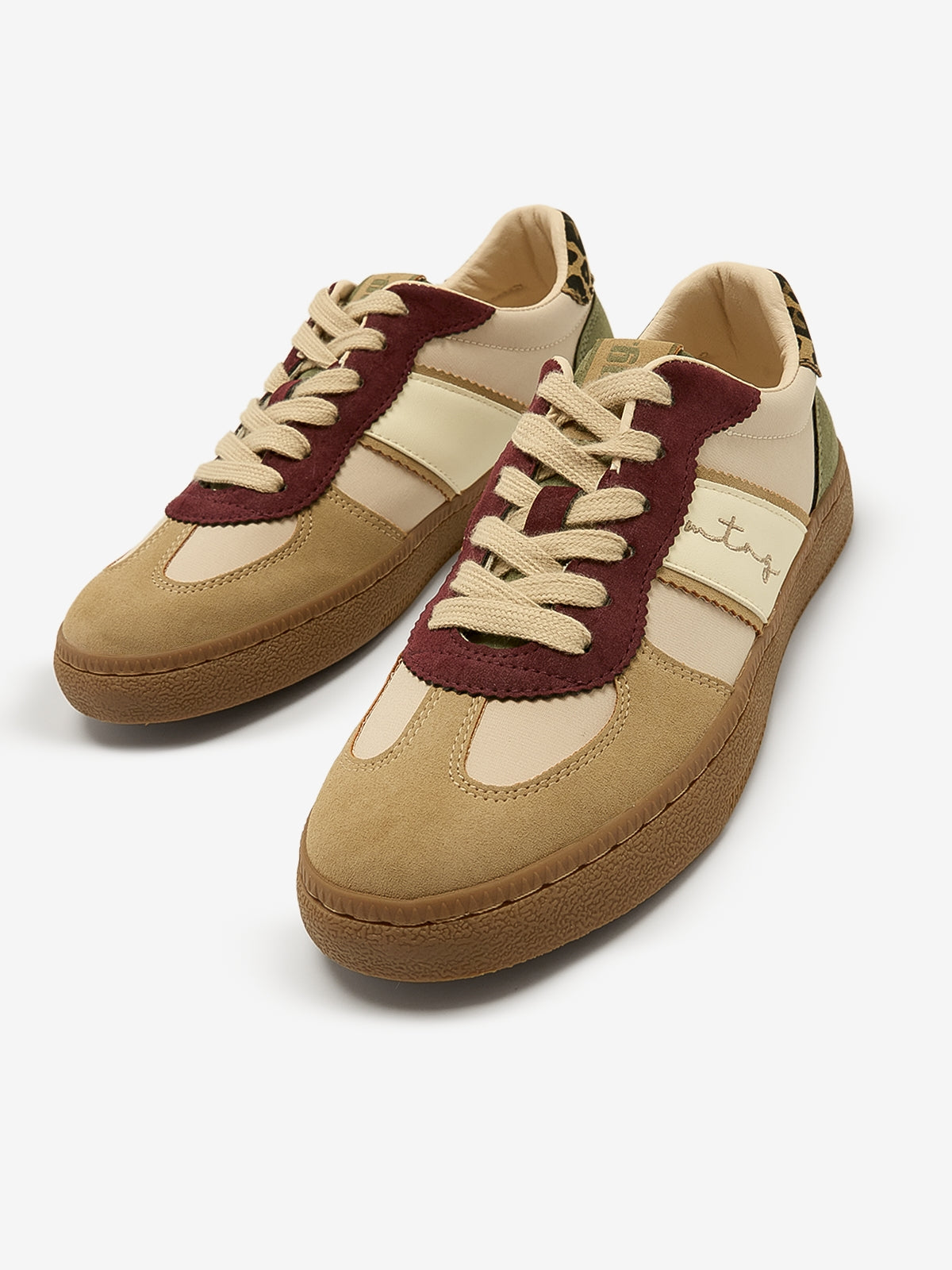 zapatillas Mujer Deportivas de Mujer beige 04