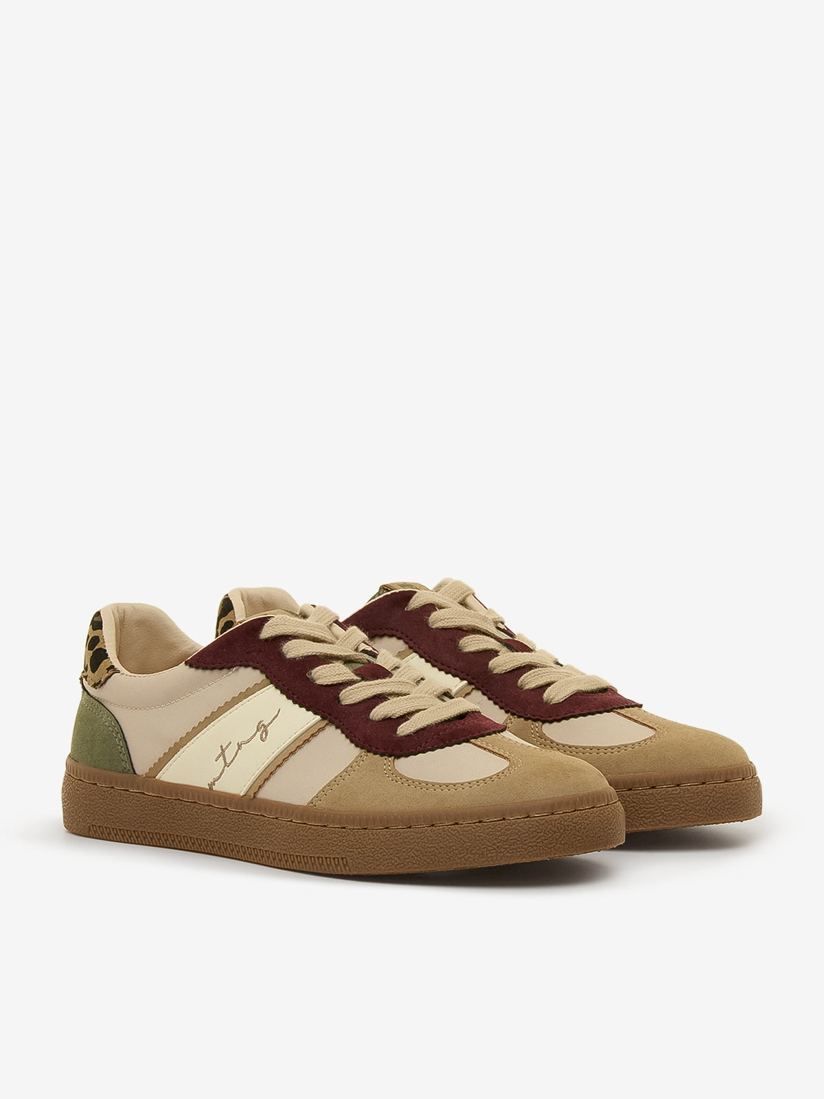 zapatillas Mujer Deportivas de Mujer beige 05
