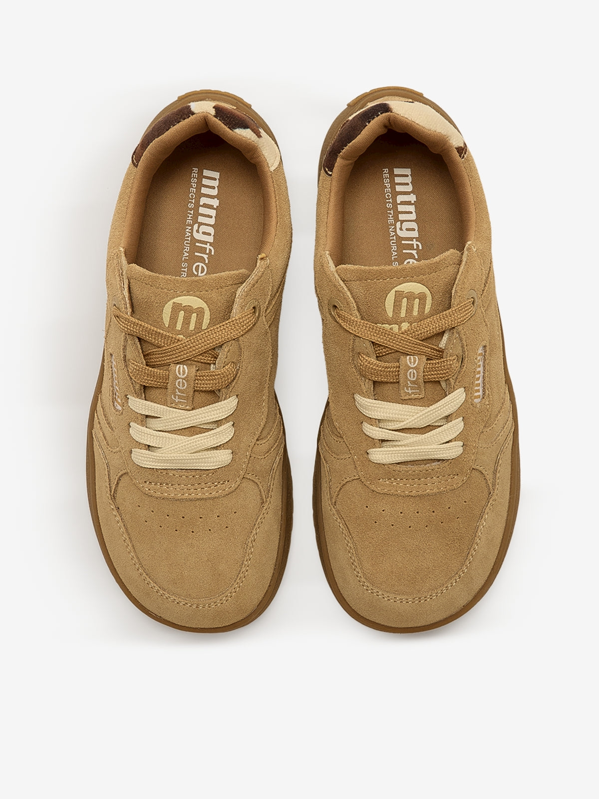 zapatillas Mujer Deportivas de Mujer beige 02