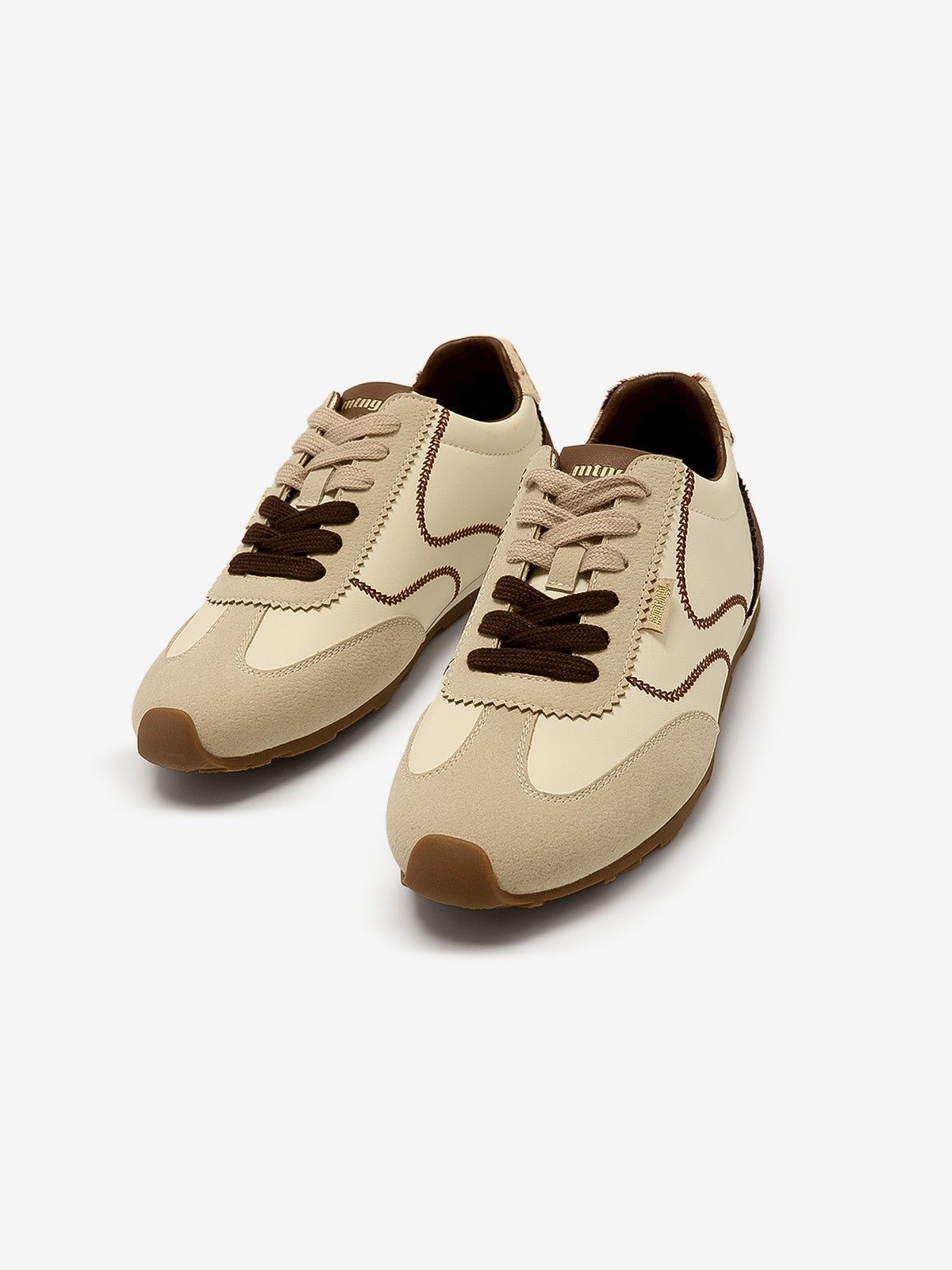 zapatillas Mujer Deportivas de Mujer beige 04