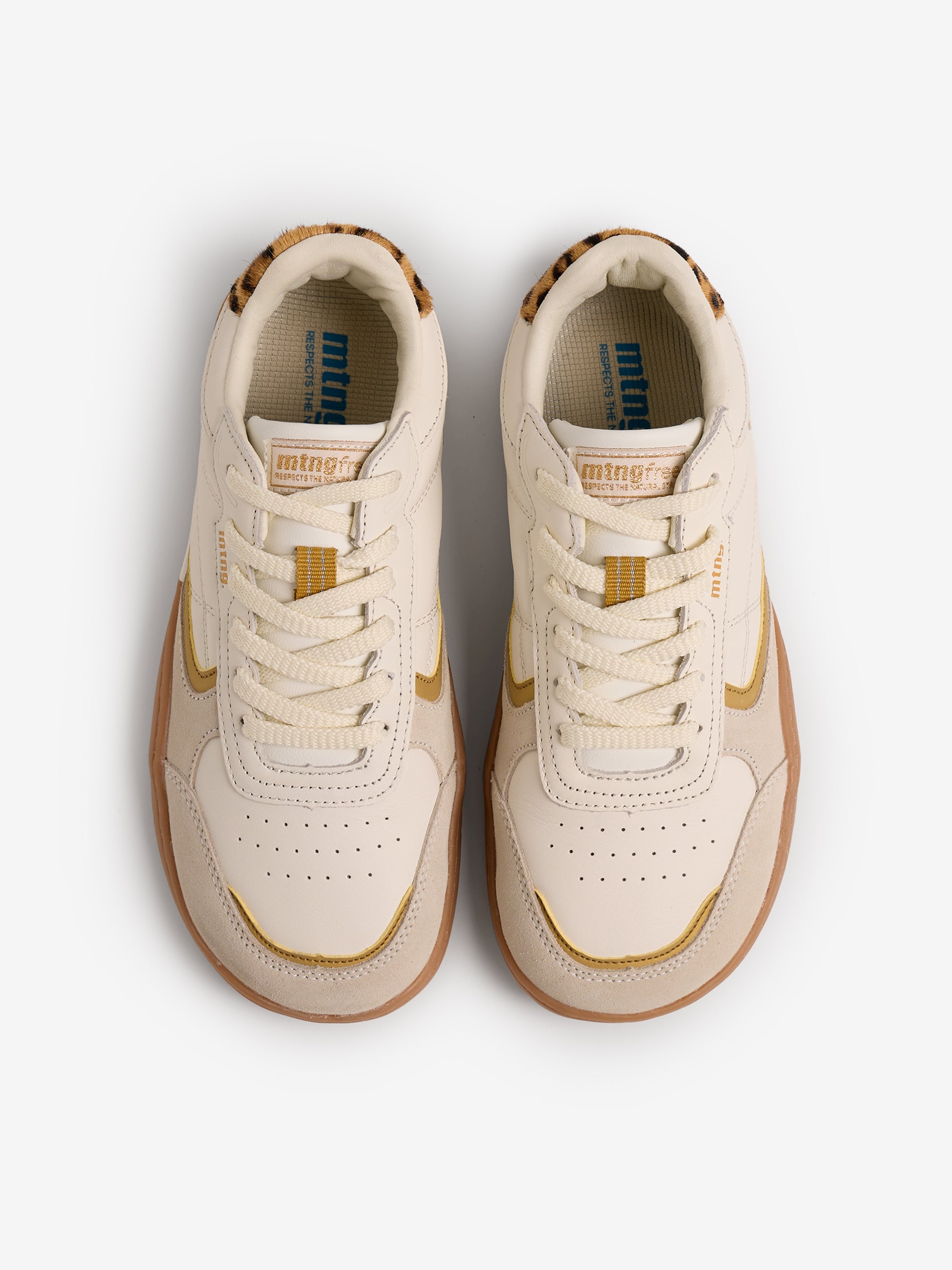 zapatillas Mujer Deportivas de Mujer beige 02