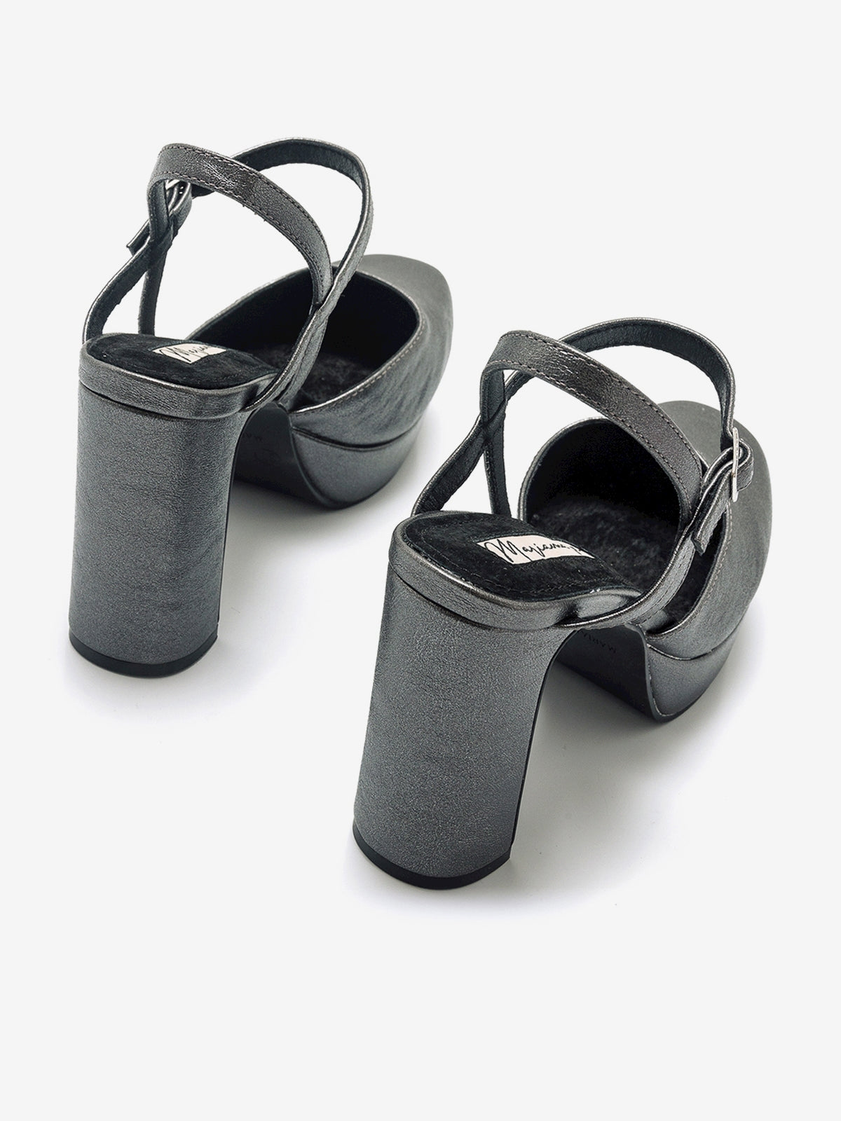zapatos de tacón Mujer Zapatos de tacon gris 07