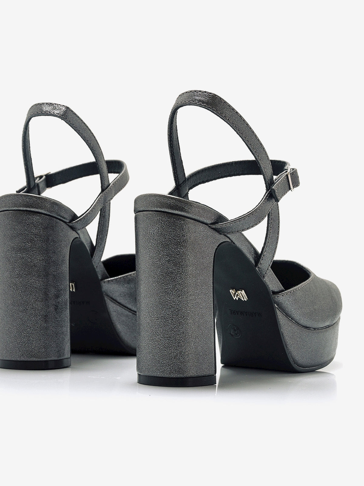 zapatos de tacón Mujer Zapatos de tacon gris 09