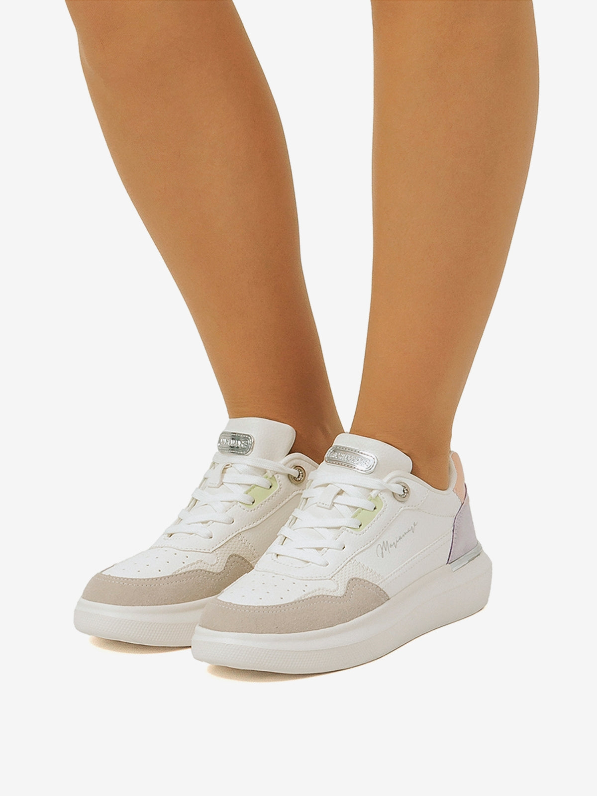 zapatillas Mujer Zapatillas para mujer blanco 03