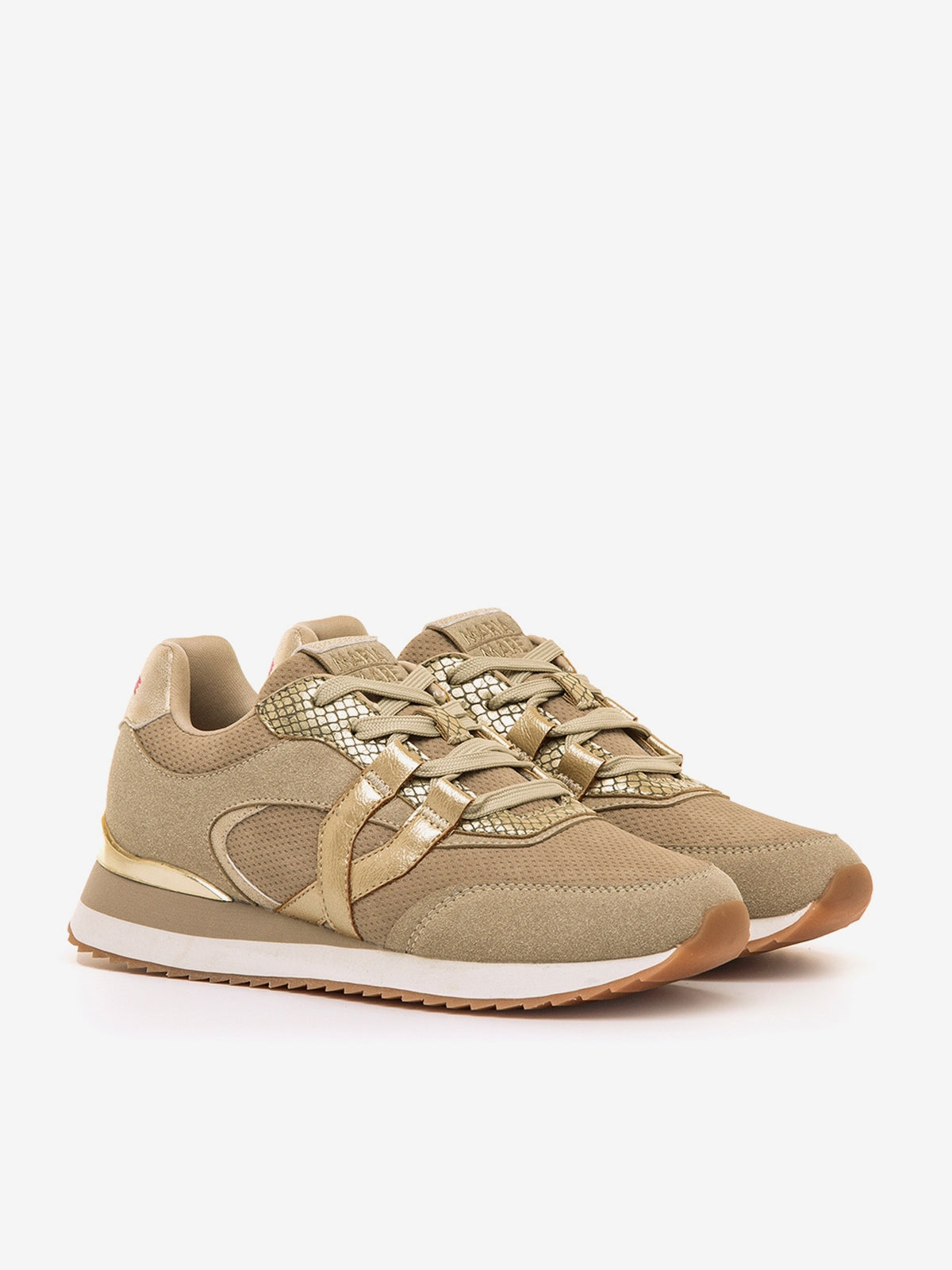zapatillas Mujer Zapatillas para mujer beige 05