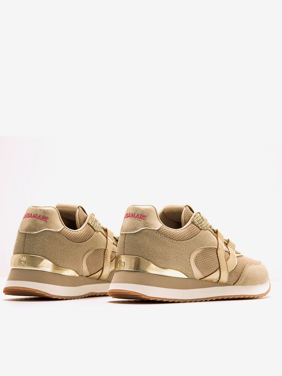 zapatillas Mujer Zapatillas para mujer beige 07