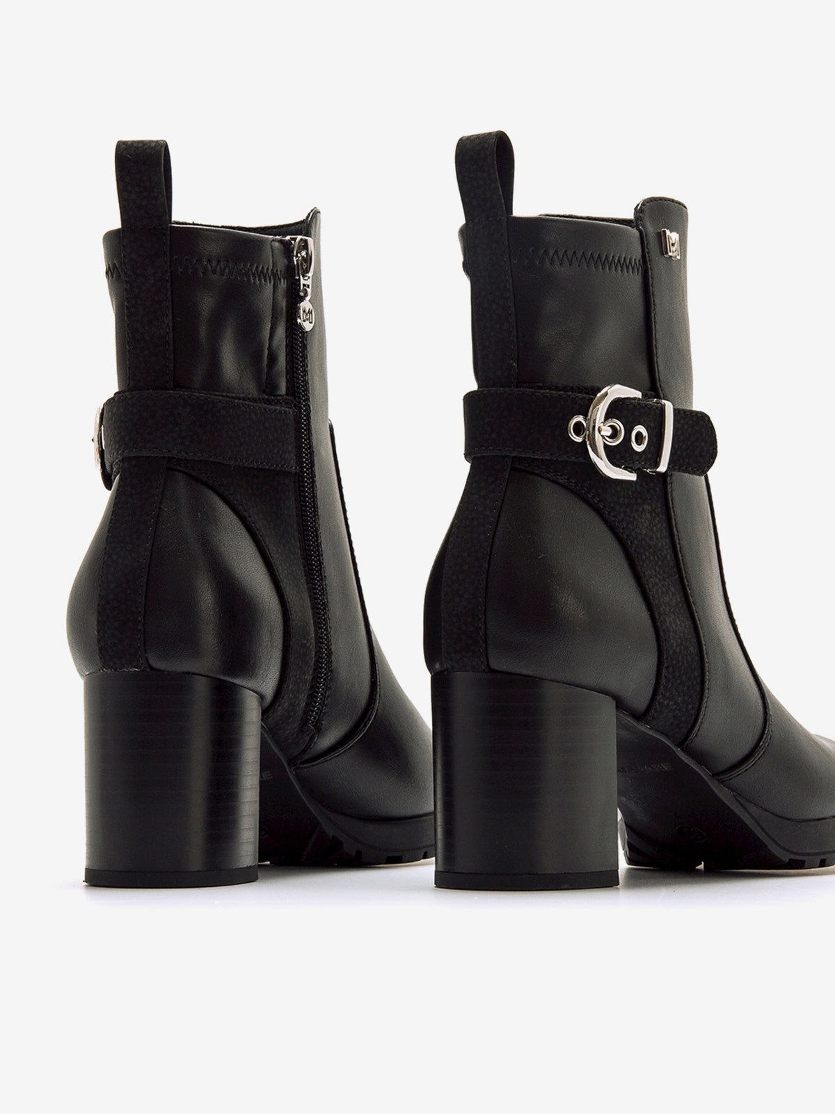 botines de tacón Mujer Botines de tacón negro 06