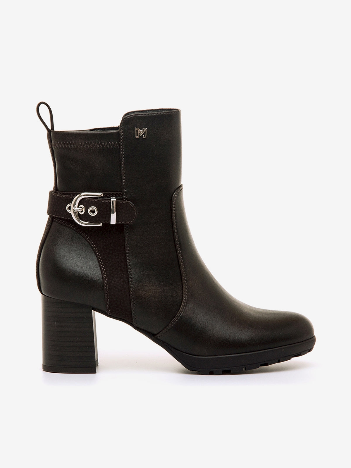 botines de tacón Mujer Botines de tacón marron 01