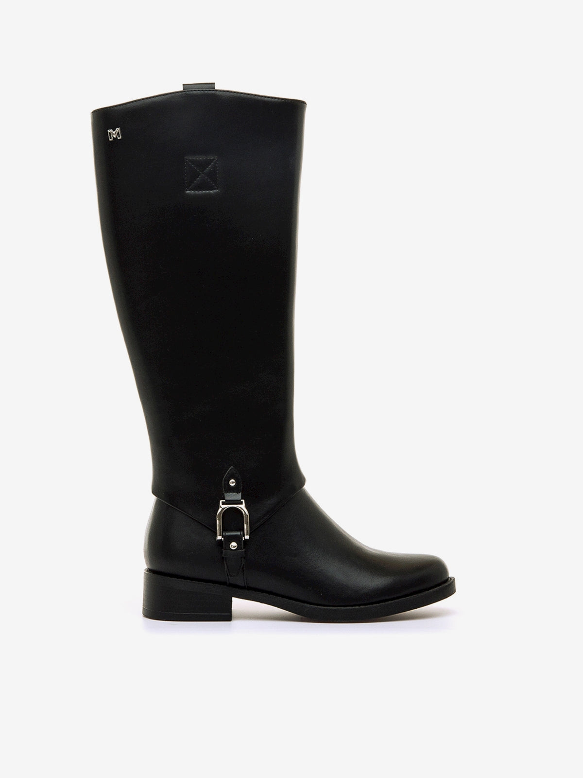 botas planas Mujer Botas para mujer negro 01