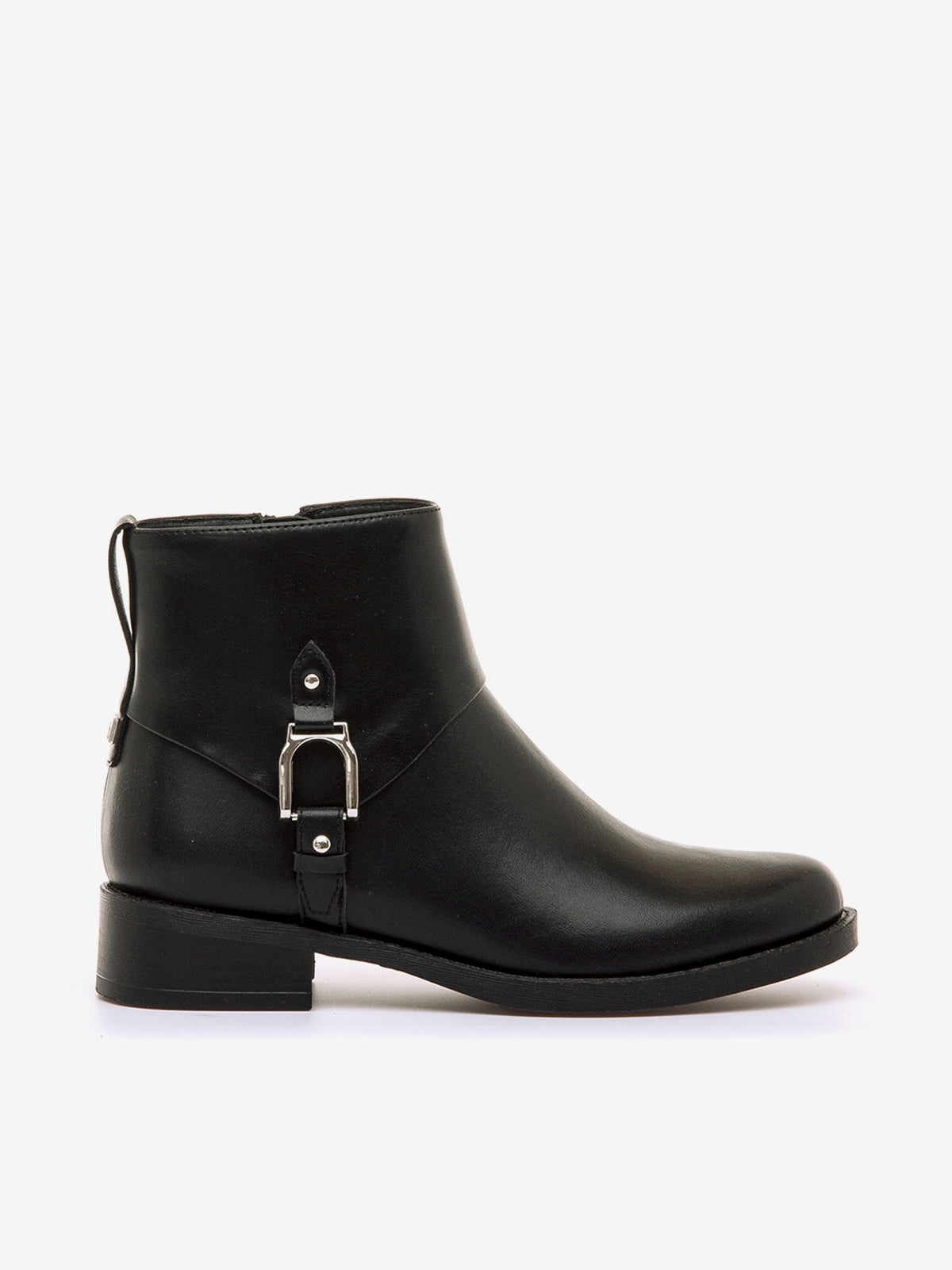 botines planos Mujer Botines para mujer negro 01