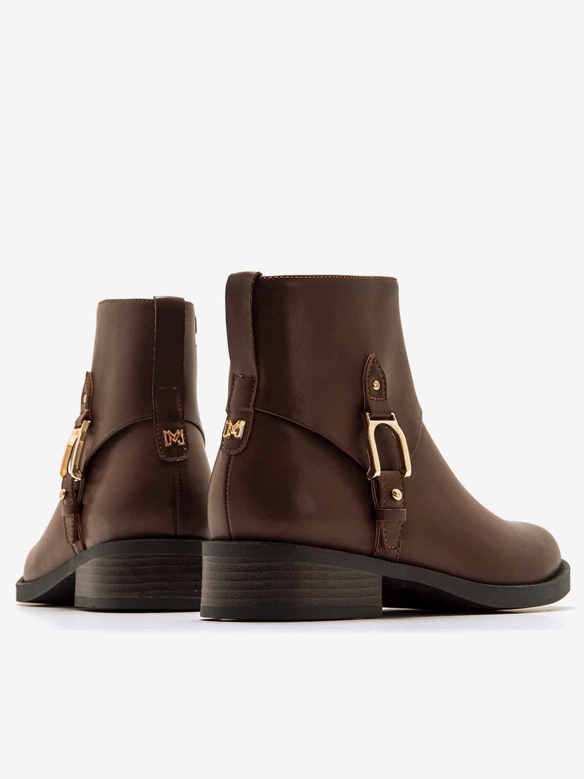 botines planos Mujer Botines para mujer marron 06
