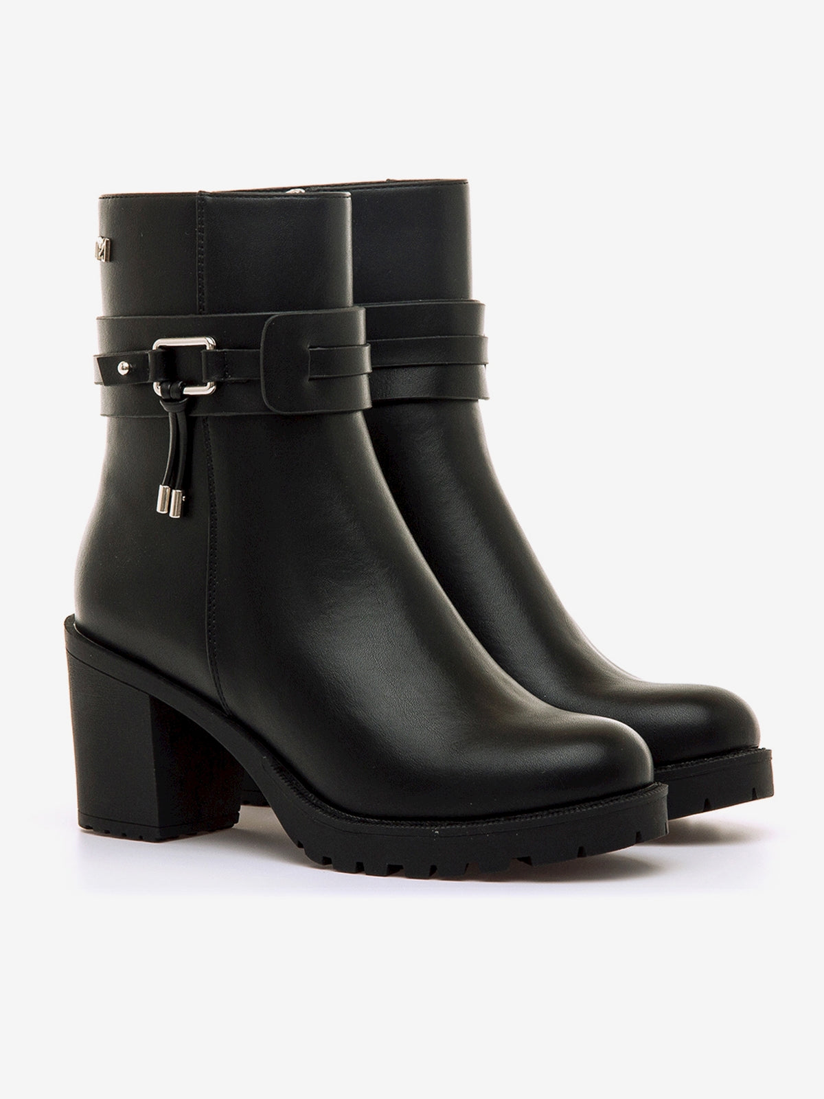 botines de tacón Mujer Botines para mujer negro 05