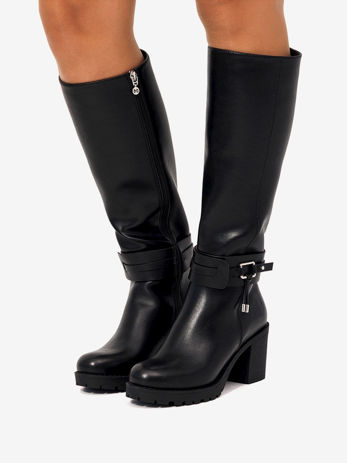 botas de tacón Mujer Botas de tacón negro 03