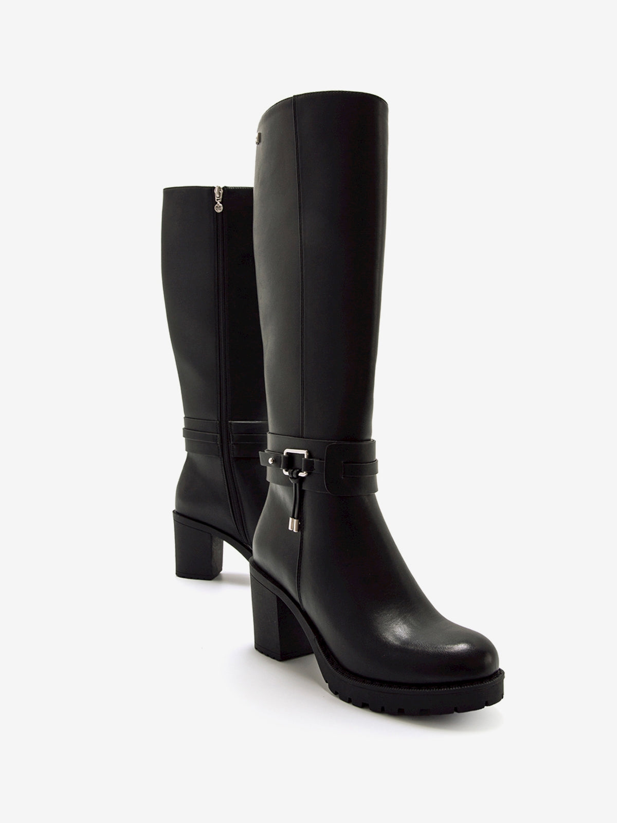 botas de tacón Mujer Botas de tacón negro 06