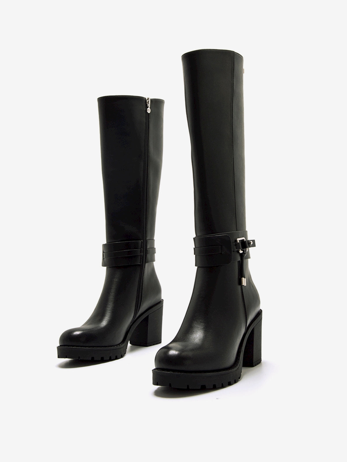 botas de tacón Mujer Botas de tacón negro 07