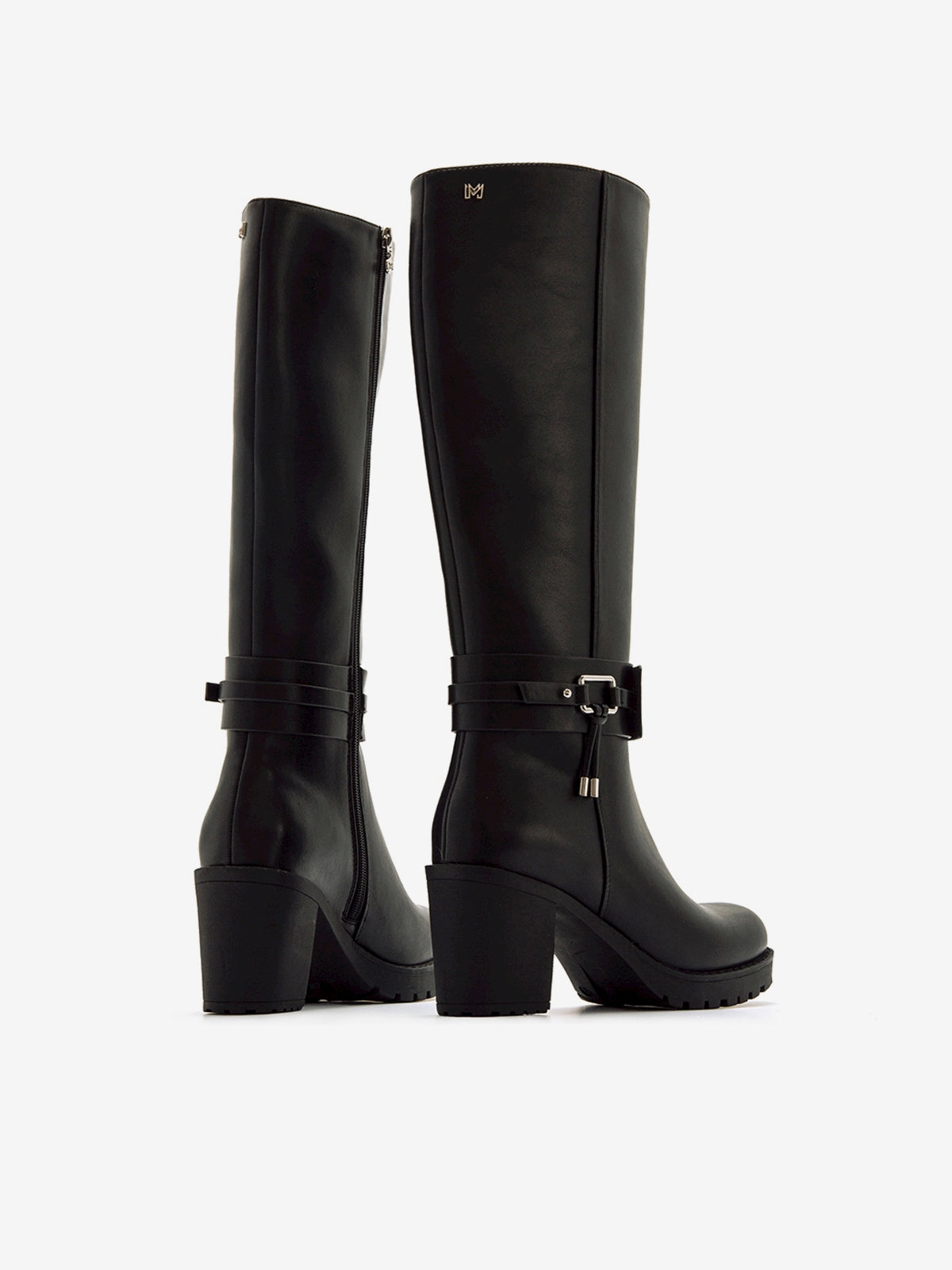 botas de tacón Mujer Botas de tacón negro 08