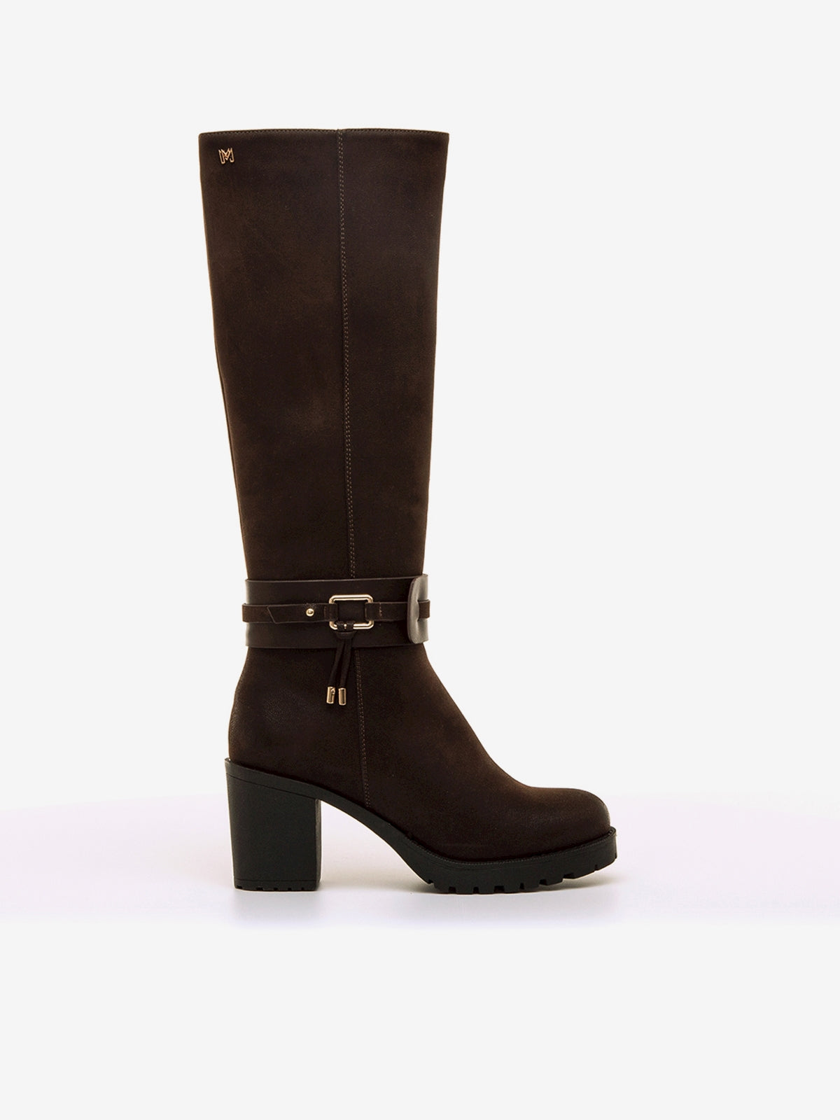 botas de tacón Mujer Botas para mujer marron 01