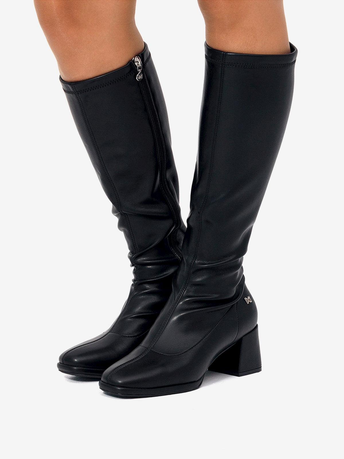 botas de tacón Mujer Botas para mujer negro 03